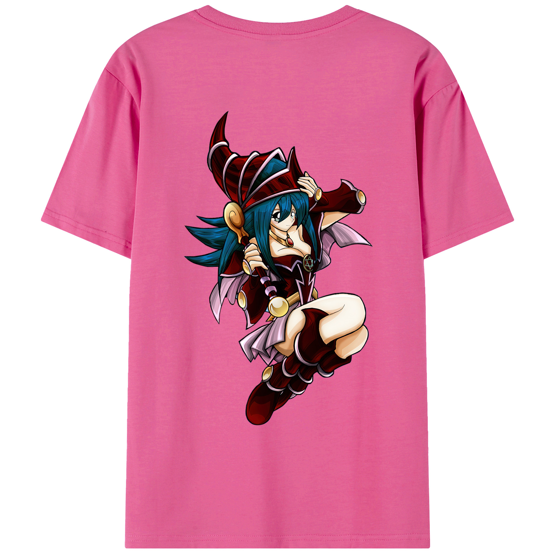（画像用） 遊☆戯☆王 Yu-Gi-Oh! レディース半袖Tシャツ(バックプリント)