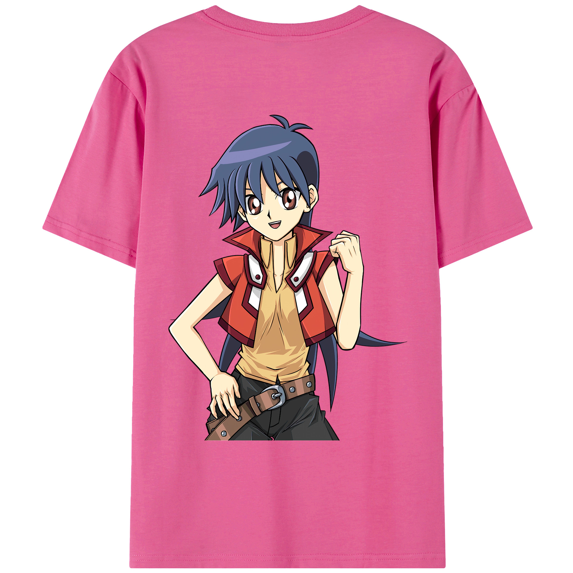 遊☆戯☆王 Yu-Gi-Oh! レディース半袖Tシャツ(バックプリント)