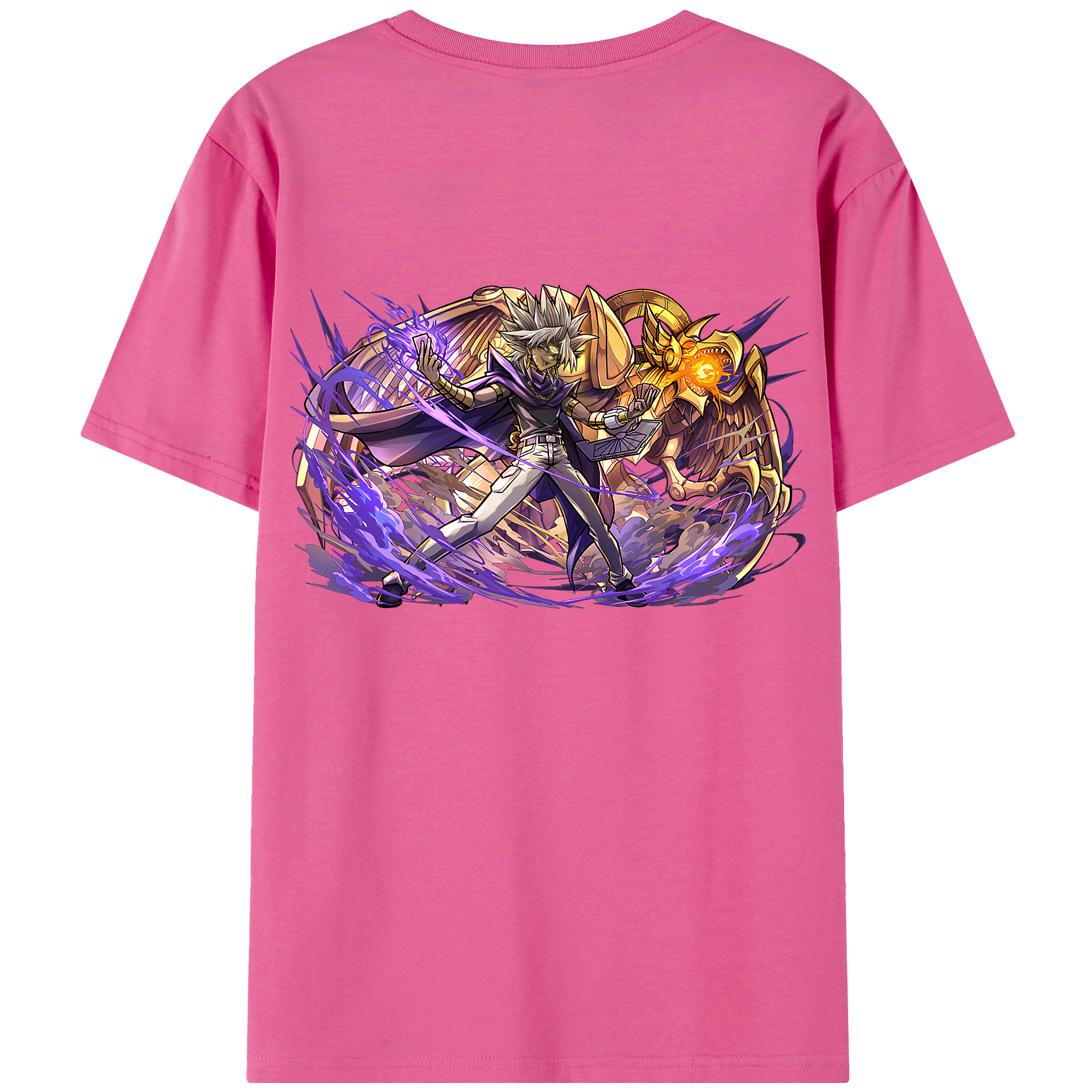 遊☆戯☆王 Yu-Gi-Oh! レディース半袖Tシャツ(バックプリント)
