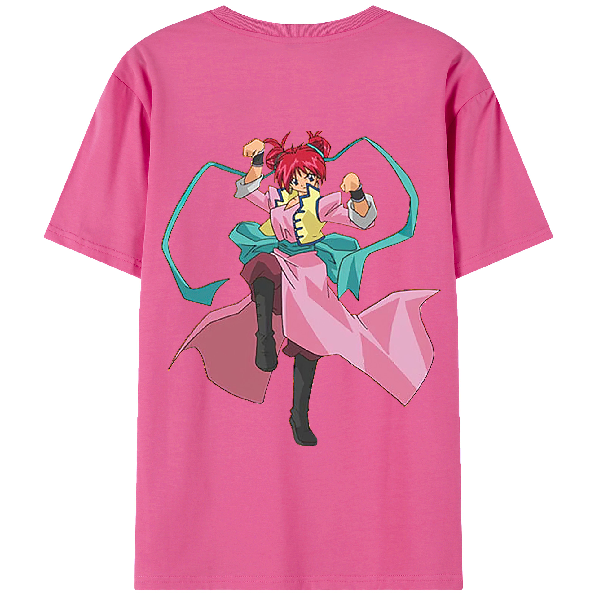 （画像用） 遊☆戯☆王 Yu-Gi-Oh! レディース半袖Tシャツ(バックプリント)