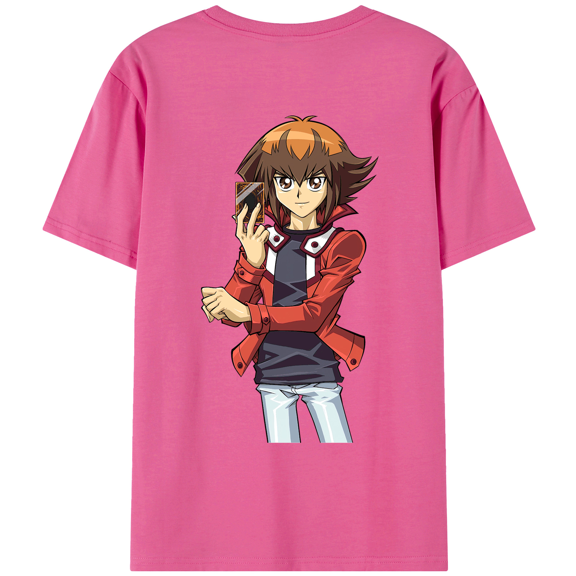 遊☆戯☆王 Yu-Gi-Oh! レディース半袖Tシャツ(バックプリント)