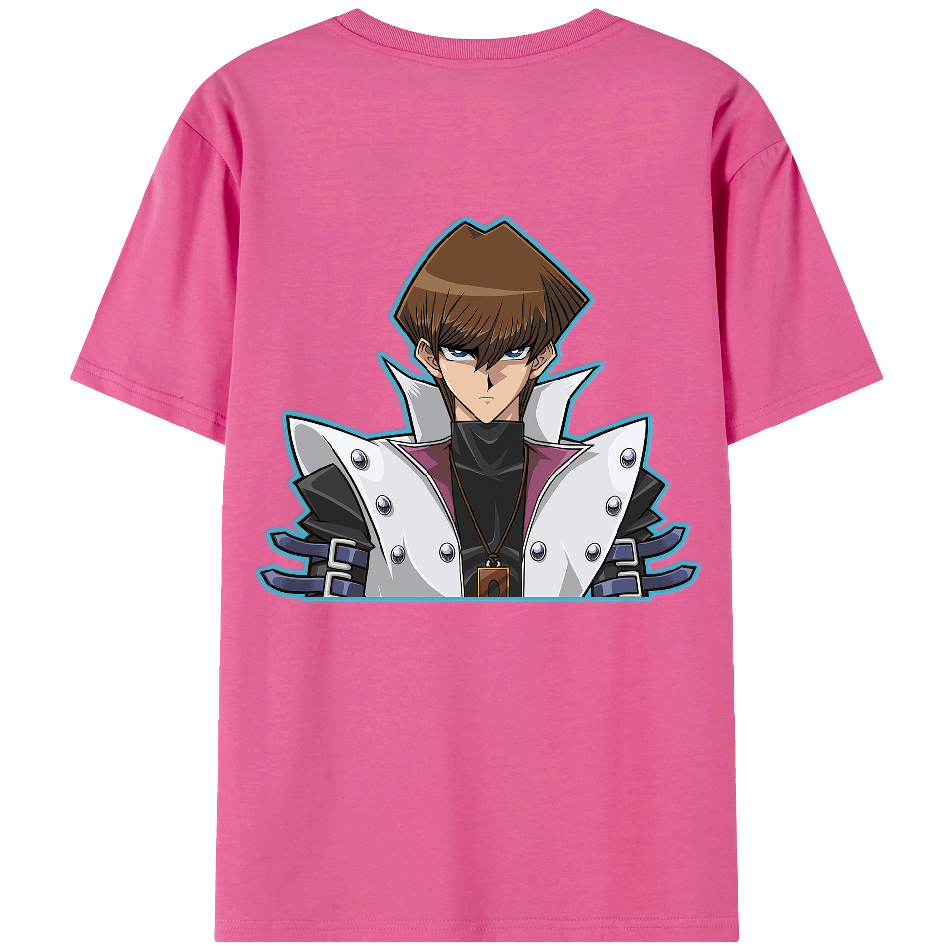 遊☆戯☆王 Yu-Gi-Oh! レディース半袖Tシャツ(バックプリント)