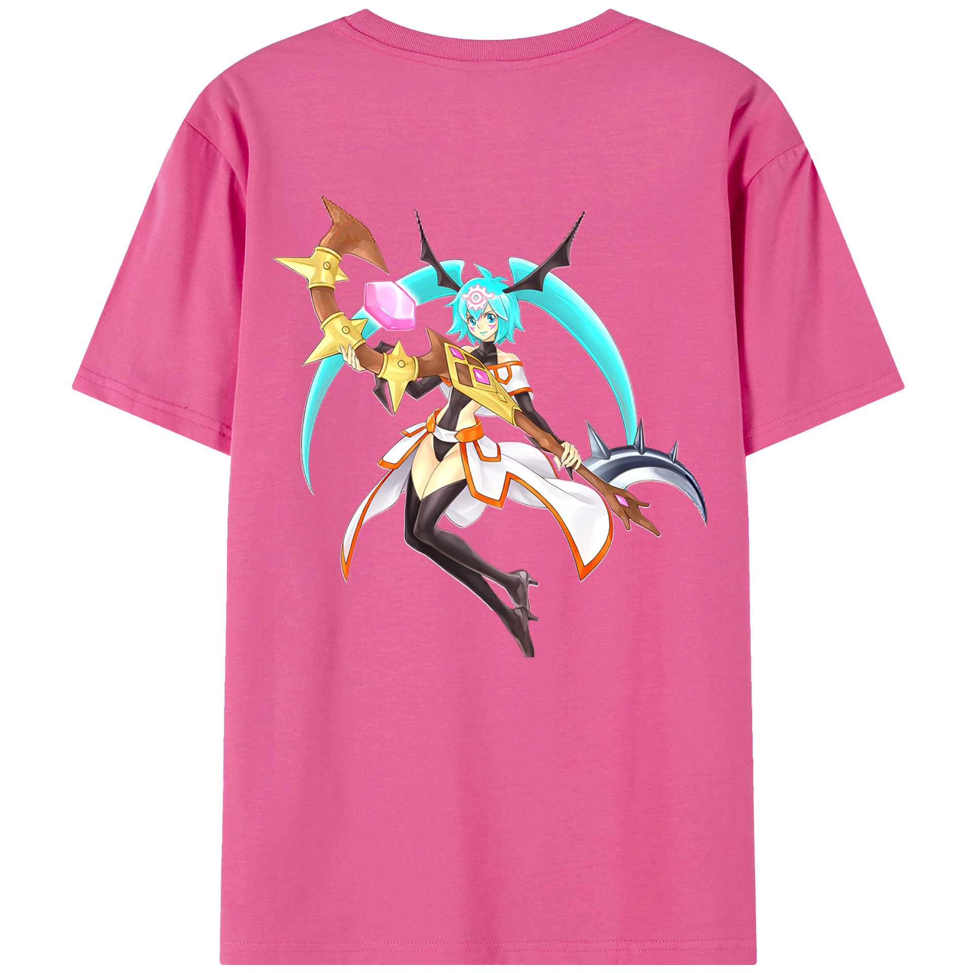 遊☆戯☆王 Yu-Gi-Oh! レディース半袖Tシャツ(バックプリント)