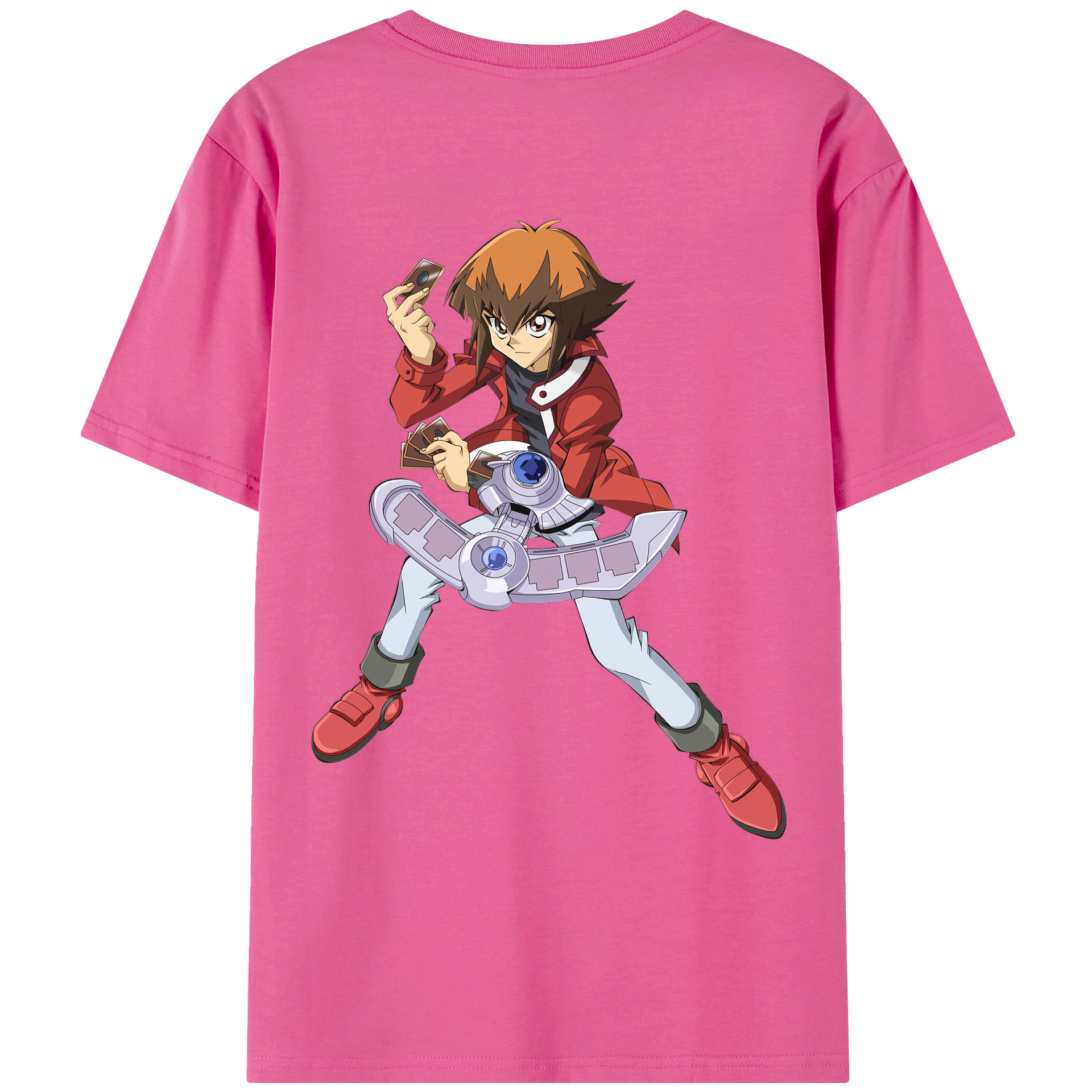遊☆戯☆王 Yu-Gi-Oh! レディース半袖Tシャツ(バックプリント)