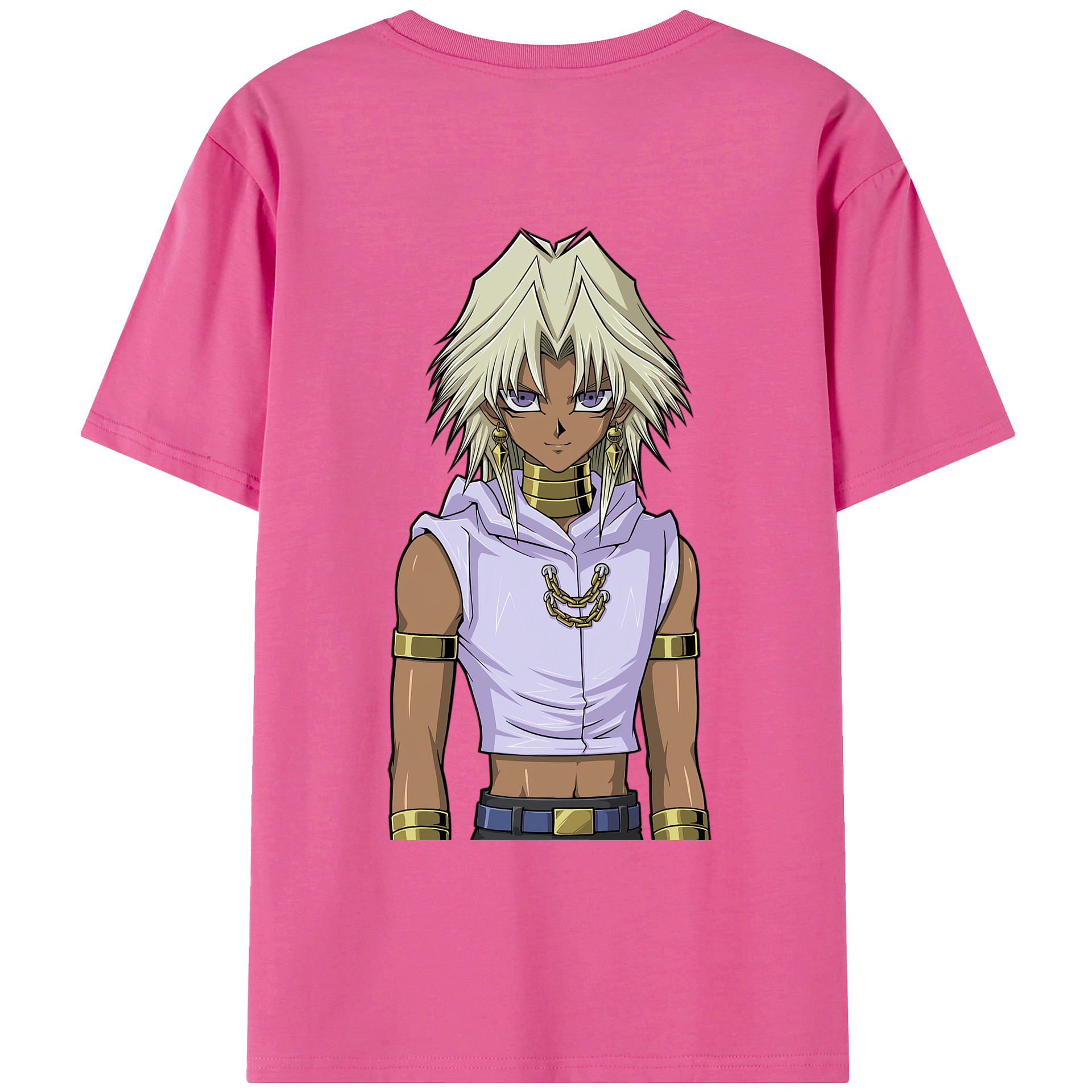 遊☆戯☆王 Yu-Gi-Oh! レディース半袖Tシャツ(バックプリント)