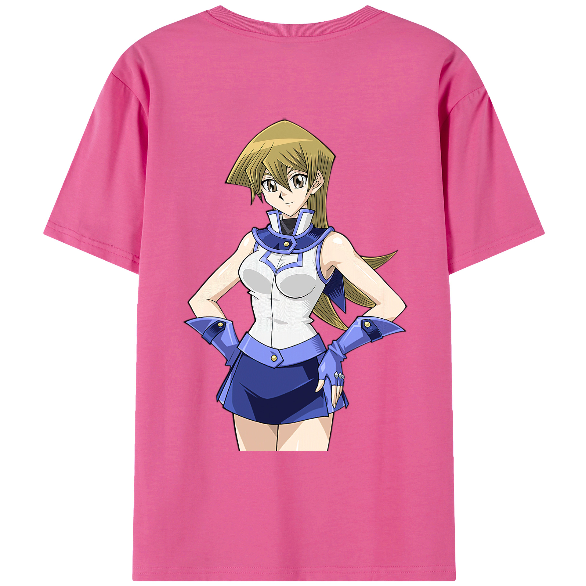 遊☆戯☆王 Yu-Gi-Oh! レディース半袖Tシャツ(バックプリント)