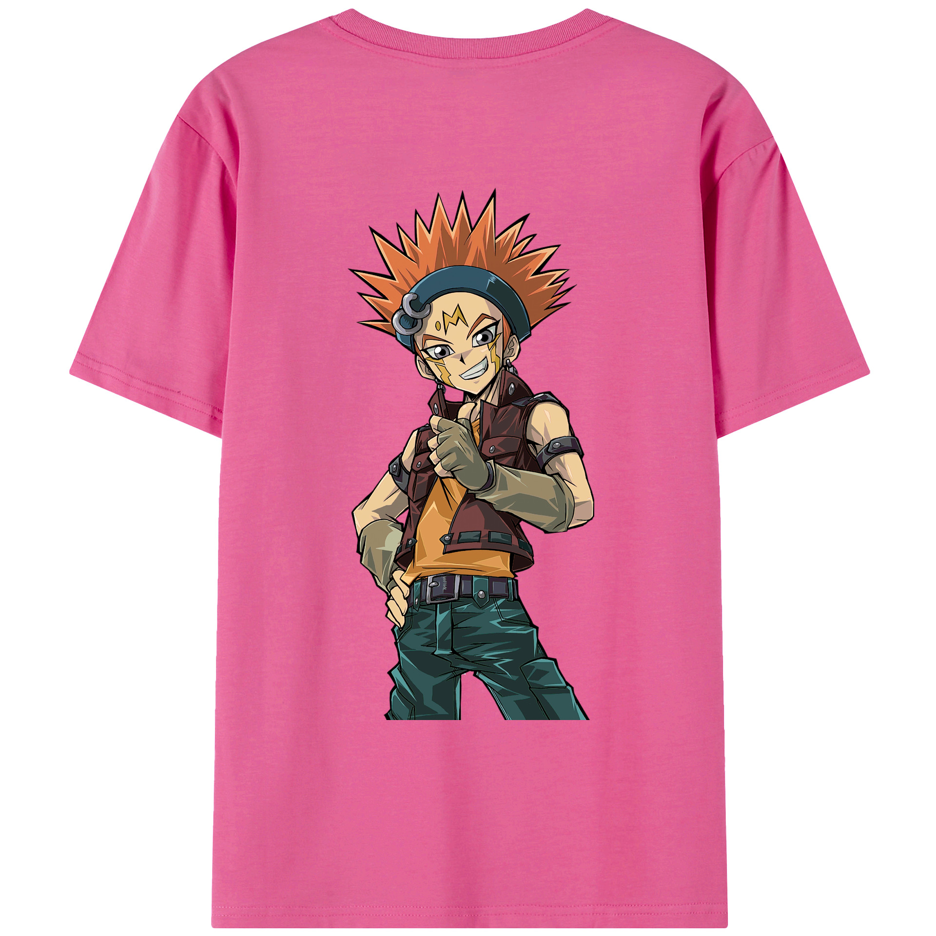 （画像用） 遊☆戯☆王 Yu-Gi-Oh! レディース半袖Tシャツ(バックプリント)
