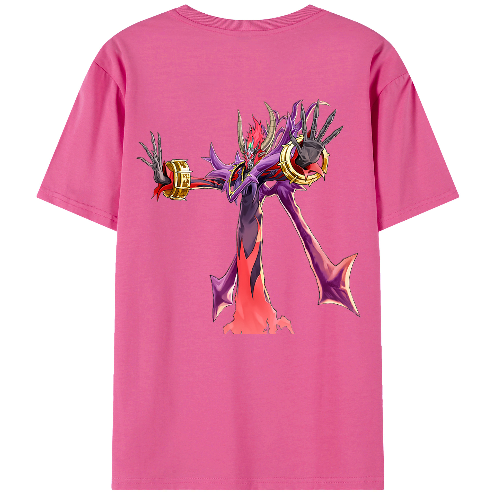 （画像用） 遊☆戯☆王 Yu-Gi-Oh! レディース半袖Tシャツ(バックプリント)