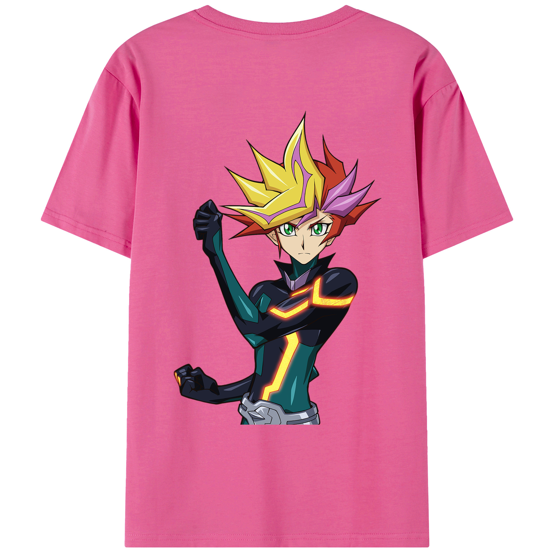 （画像用） 遊☆戯☆王 Yu-Gi-Oh! レディース半袖Tシャツ(バックプリント)
