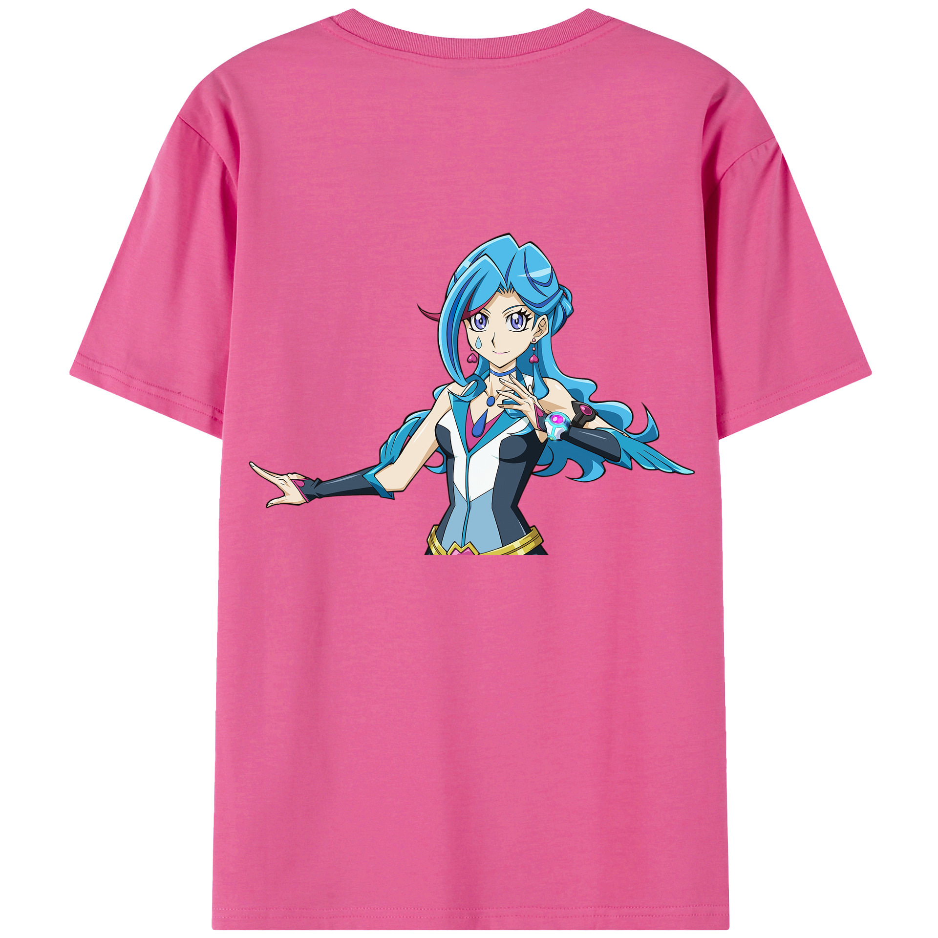 （画像用） 遊☆戯☆王 Yu-Gi-Oh! レディース半袖Tシャツ(バックプリント)