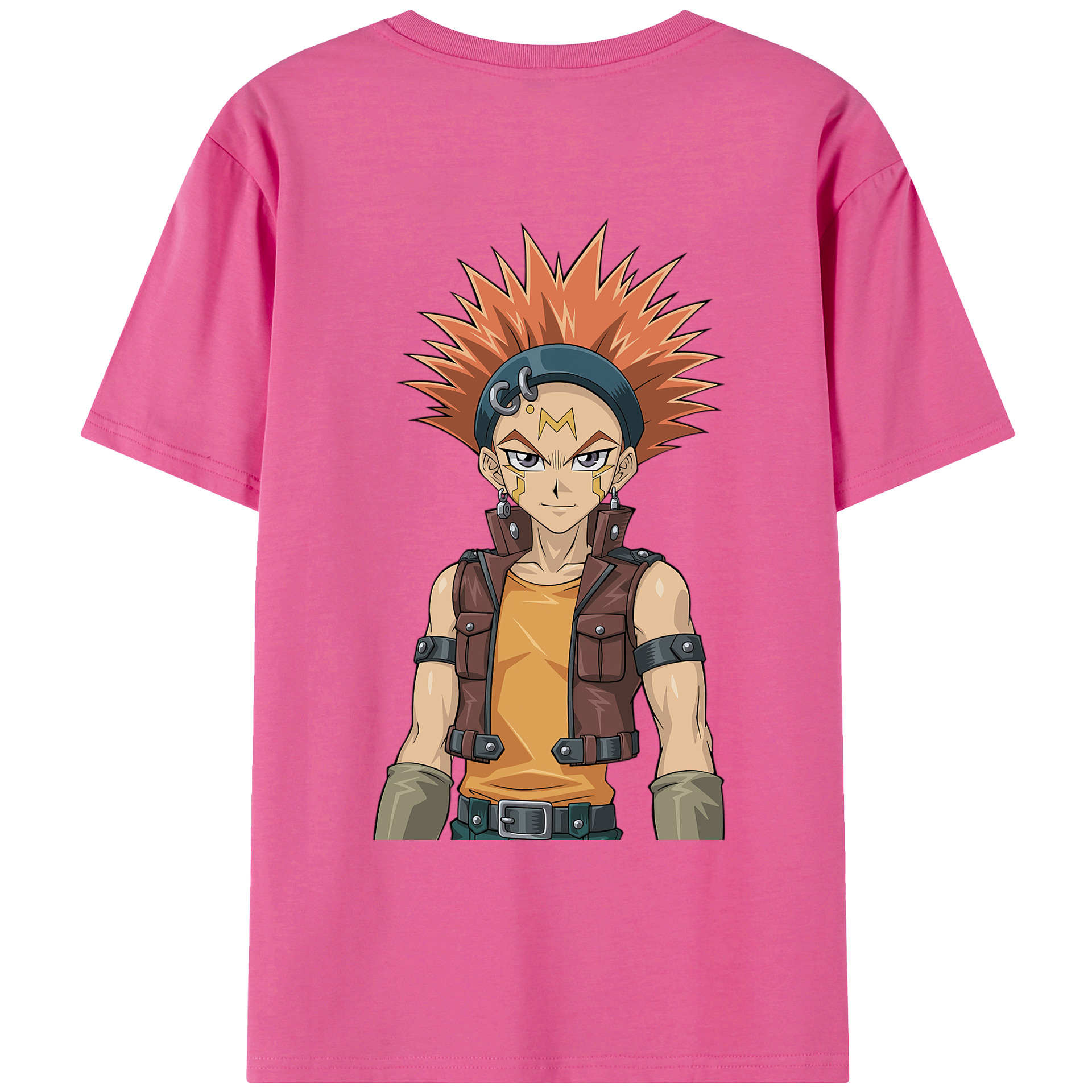 （画像用） 遊☆戯☆王 Yu-Gi-Oh! レディース半袖Tシャツ(バックプリント)
