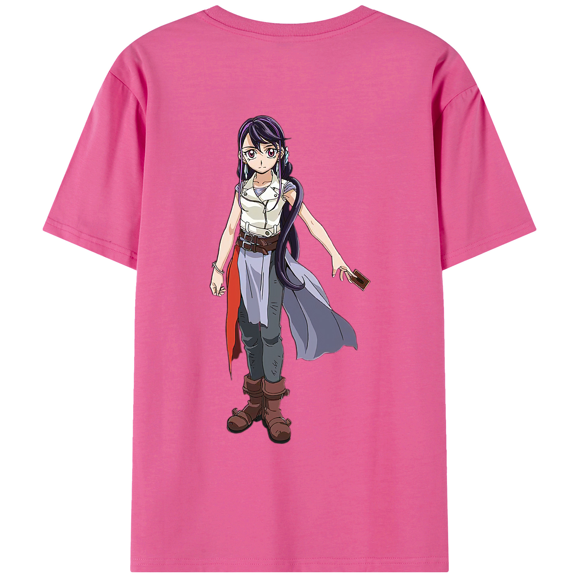 （画像用） 遊☆戯☆王 Yu-Gi-Oh! レディース半袖Tシャツ(バックプリント)