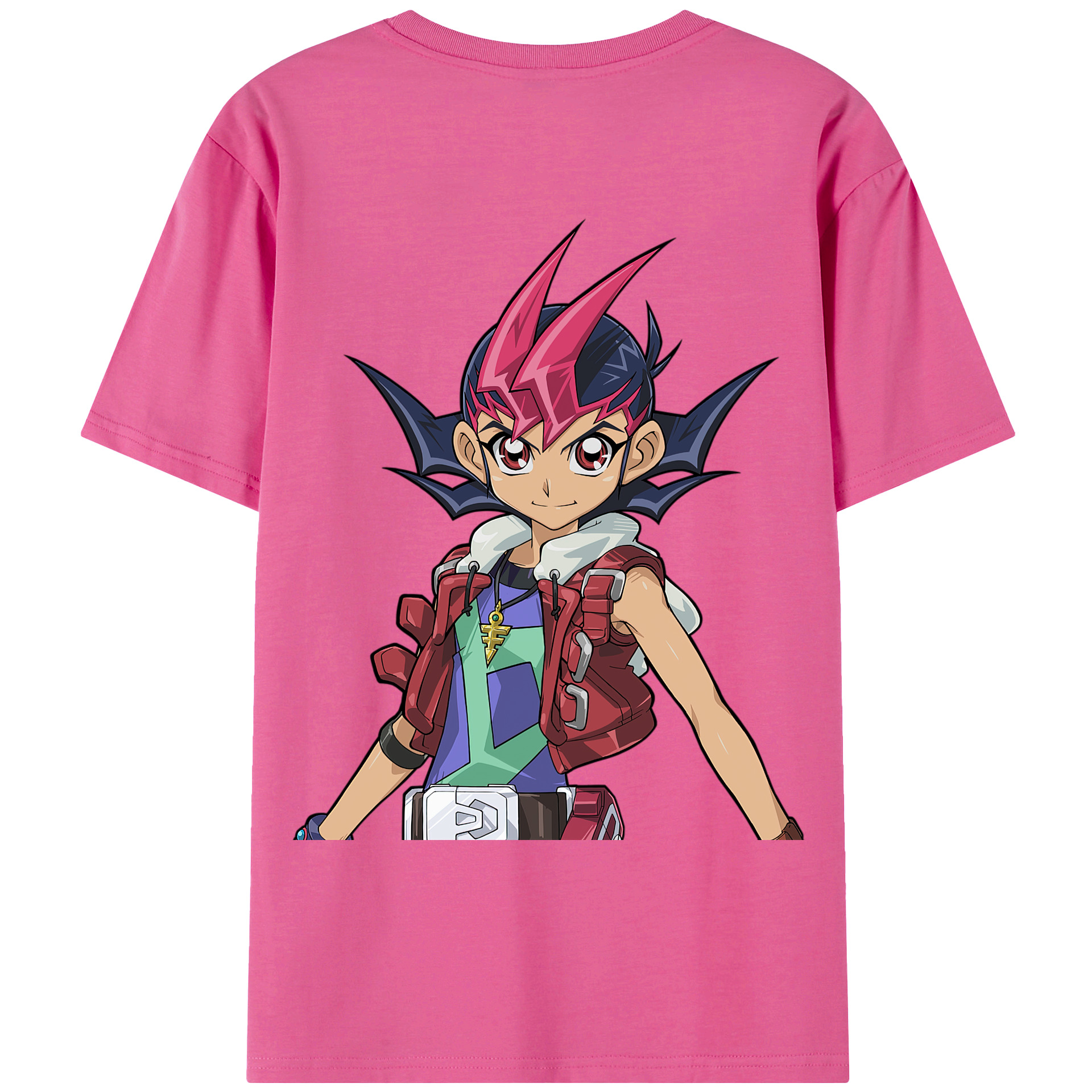 （画像用） 遊☆戯☆王 Yu-Gi-Oh! レディース半袖Tシャツ(バックプリント)