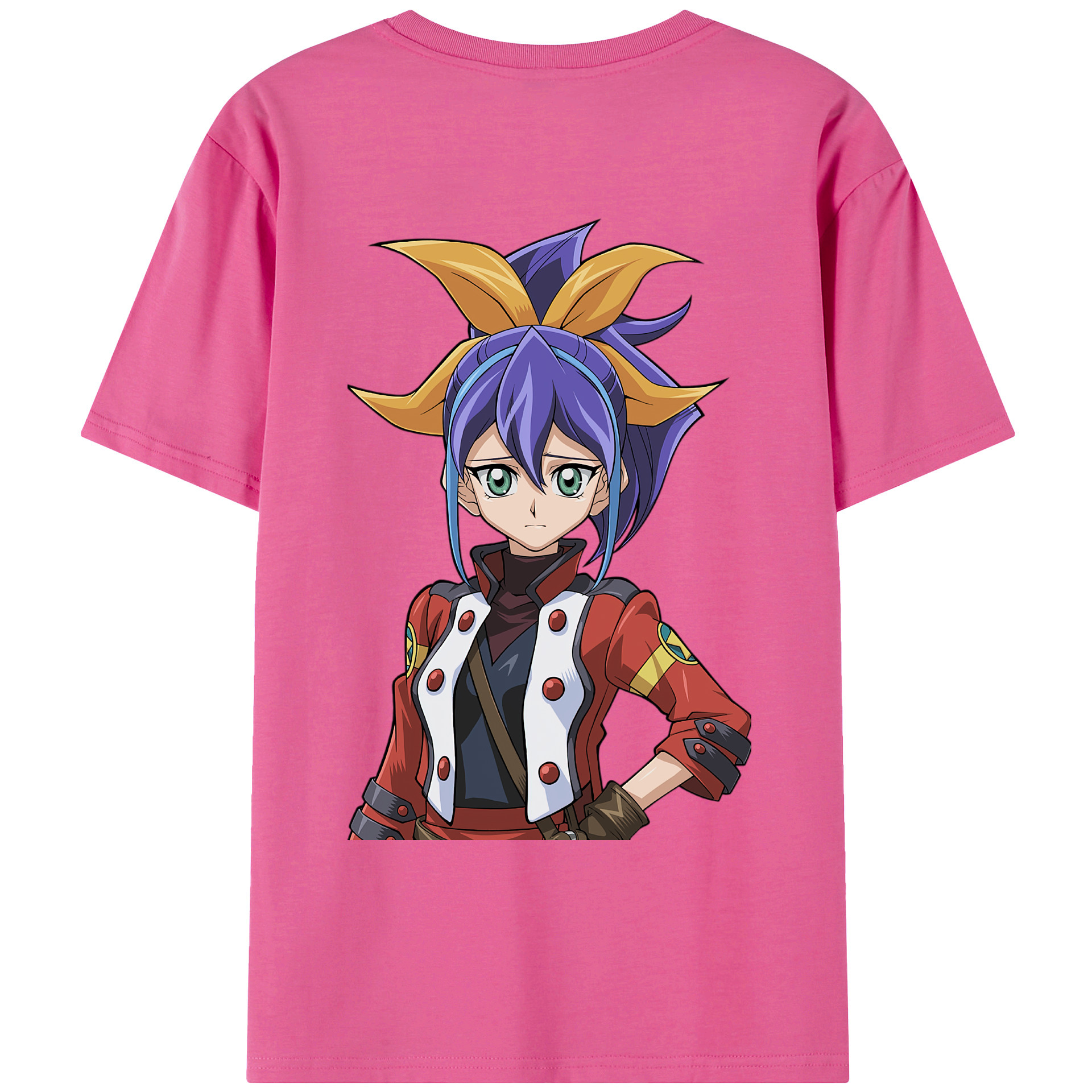 （画像用） 遊☆戯☆王 Yu-Gi-Oh! レディース半袖Tシャツ(バックプリント)