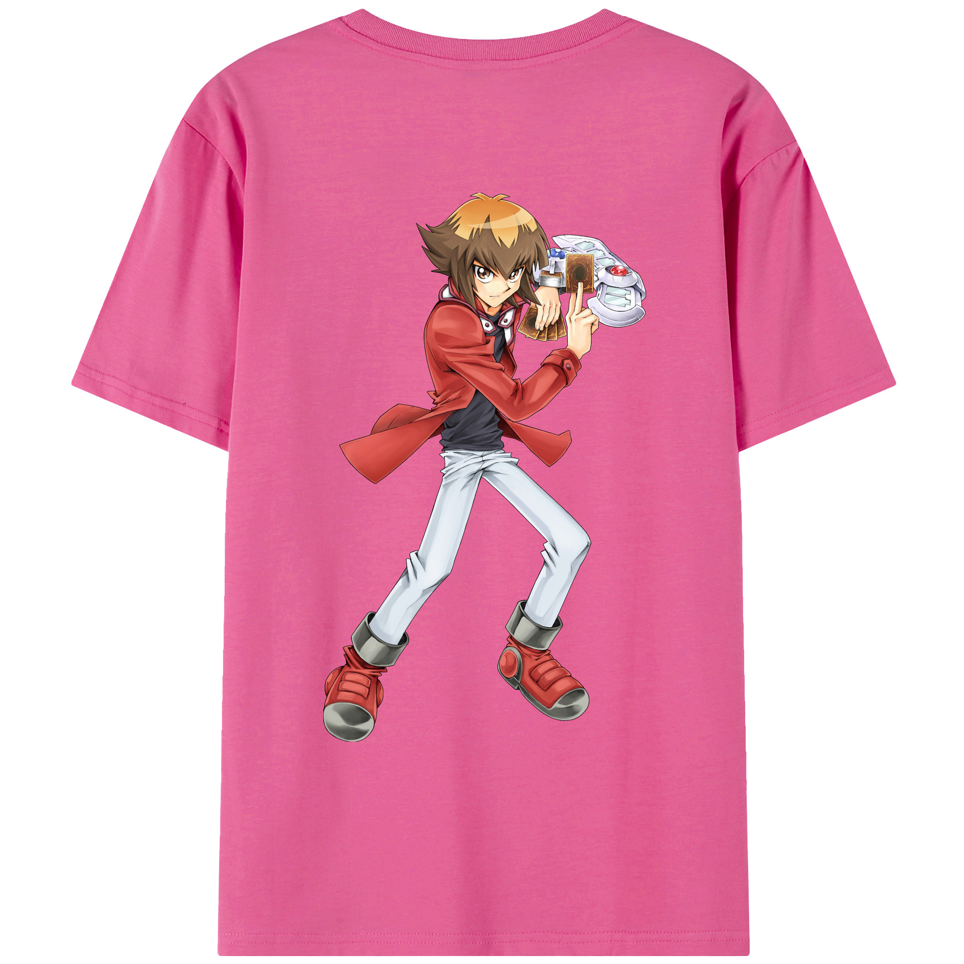 （画像用） 遊☆戯☆王 Yu-Gi-Oh! レディース半袖Tシャツ(バックプリント)