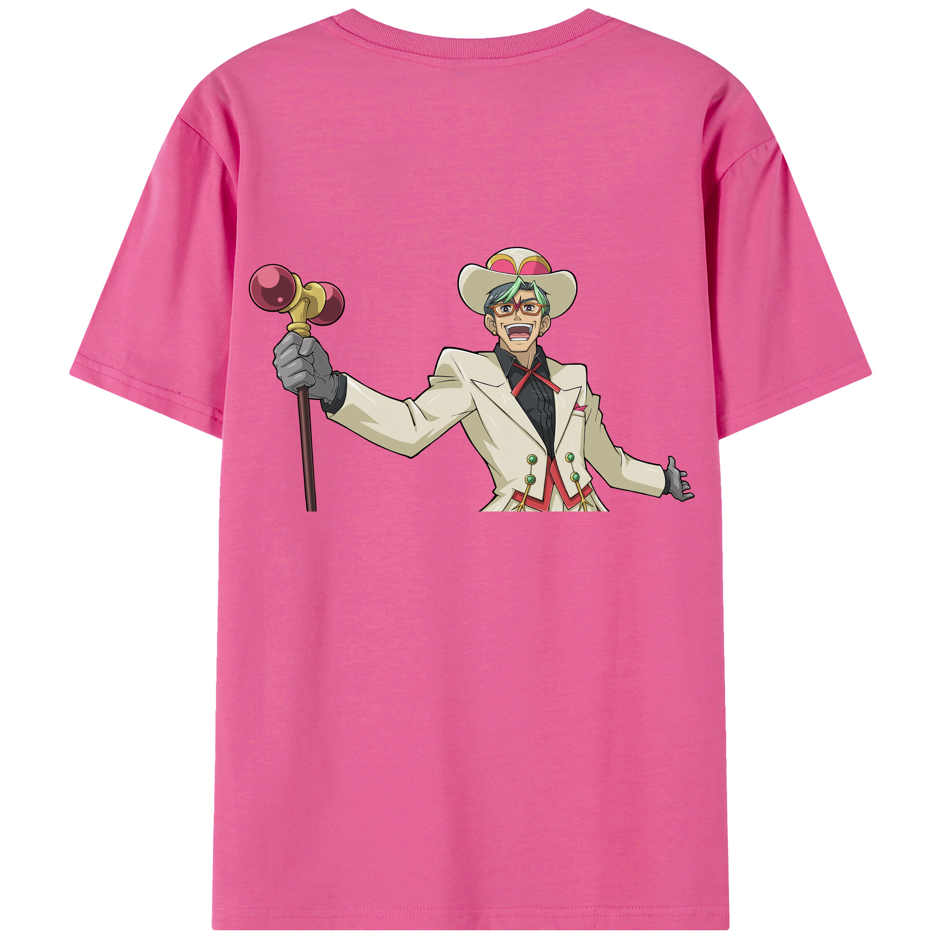 （画像用） 遊☆戯☆王 Yu-Gi-Oh! レディース半袖Tシャツ(バックプリント)