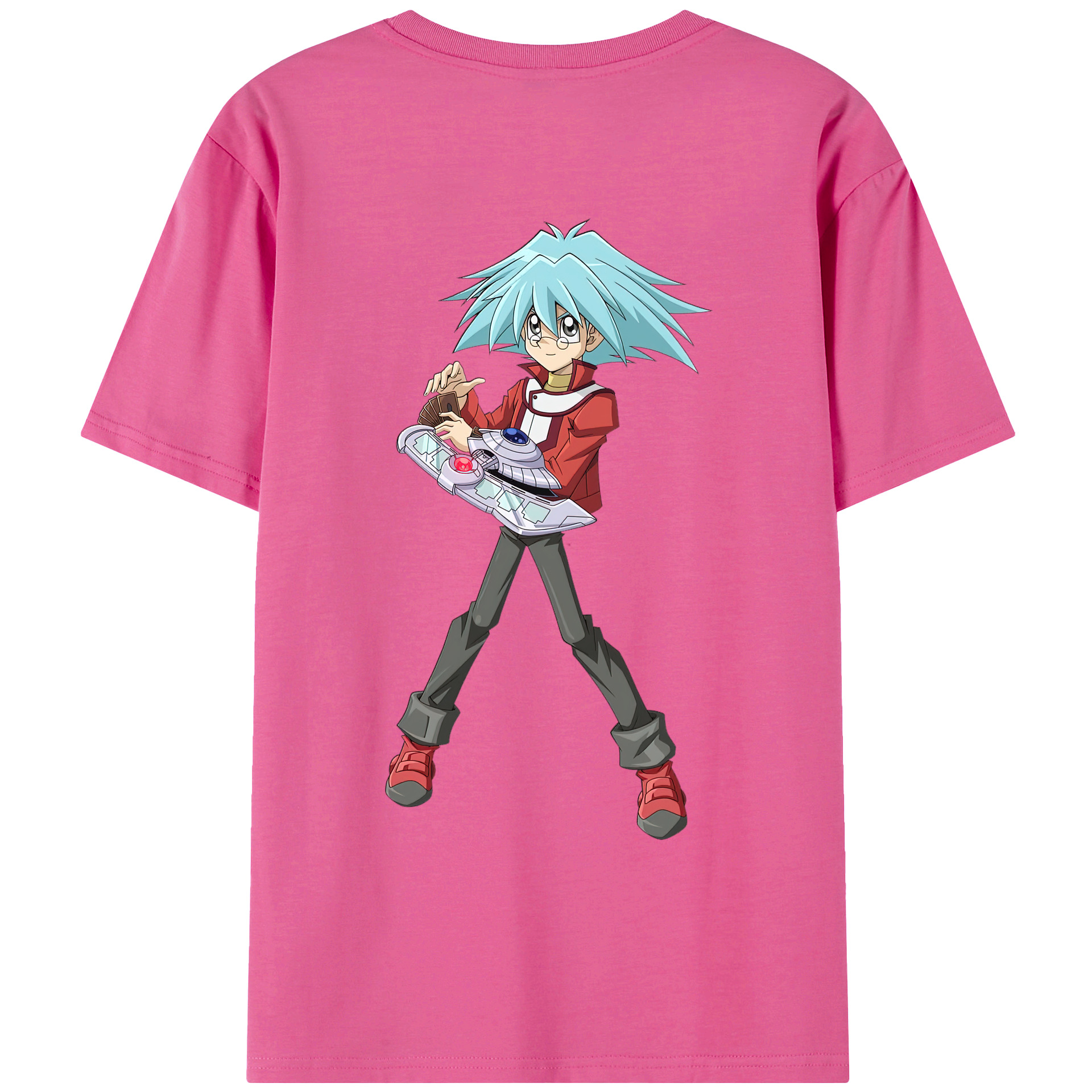 （画像用） 遊☆戯☆王 Yu-Gi-Oh! レディース半袖Tシャツ(バックプリント)