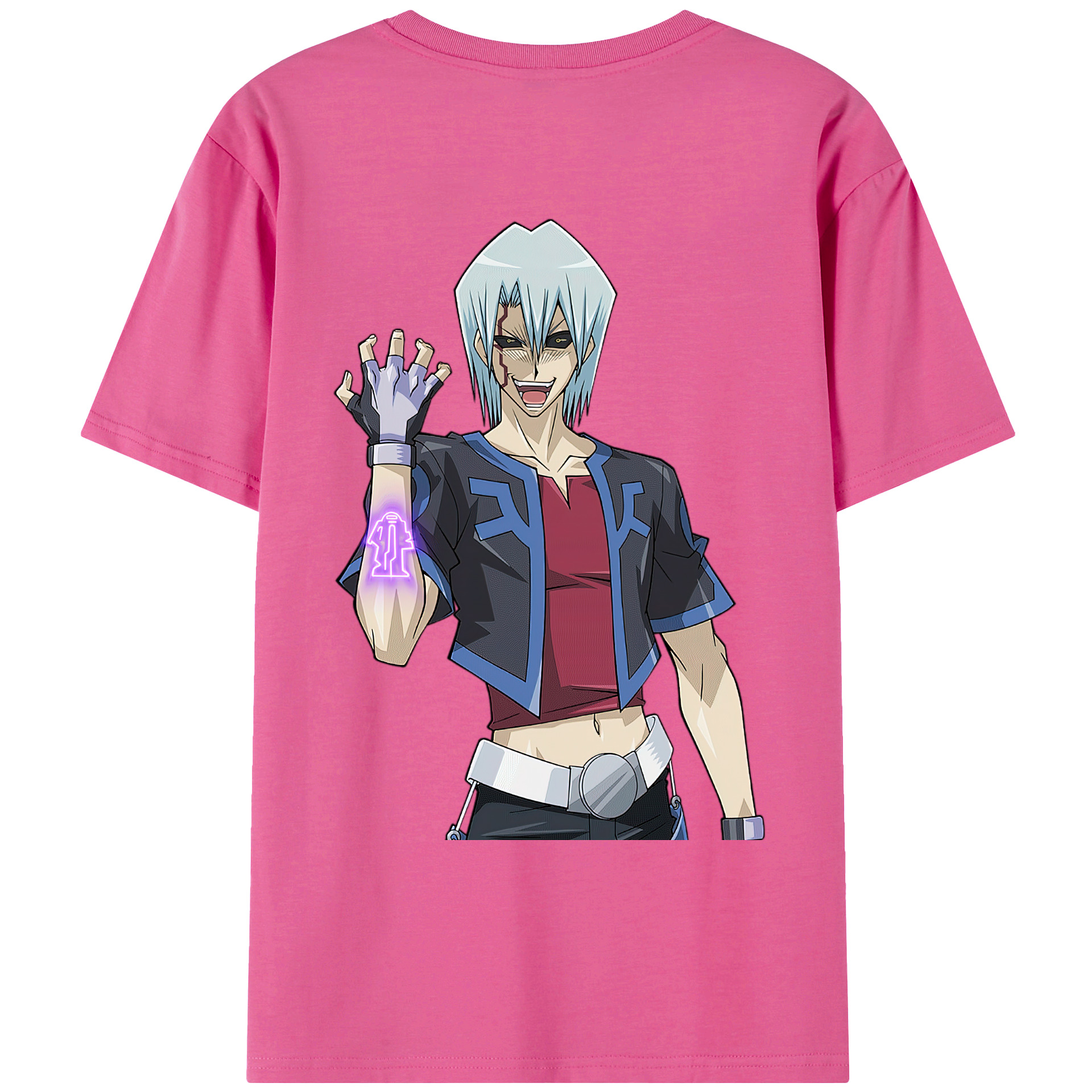 （画像用） 遊☆戯☆王 Yu-Gi-Oh! レディース半袖Tシャツ(バックプリント)