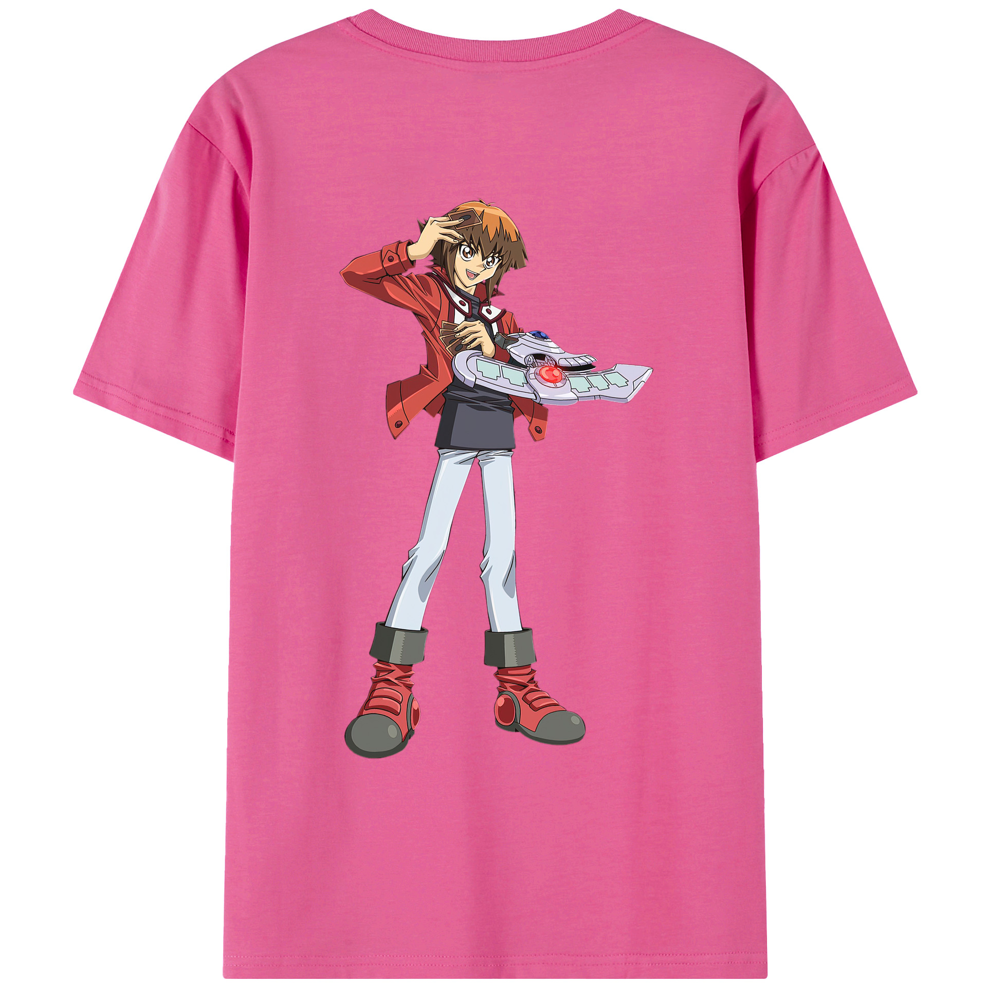 （画像用） 遊☆戯☆王 Yu-Gi-Oh! レディース半袖Tシャツ(バックプリント)