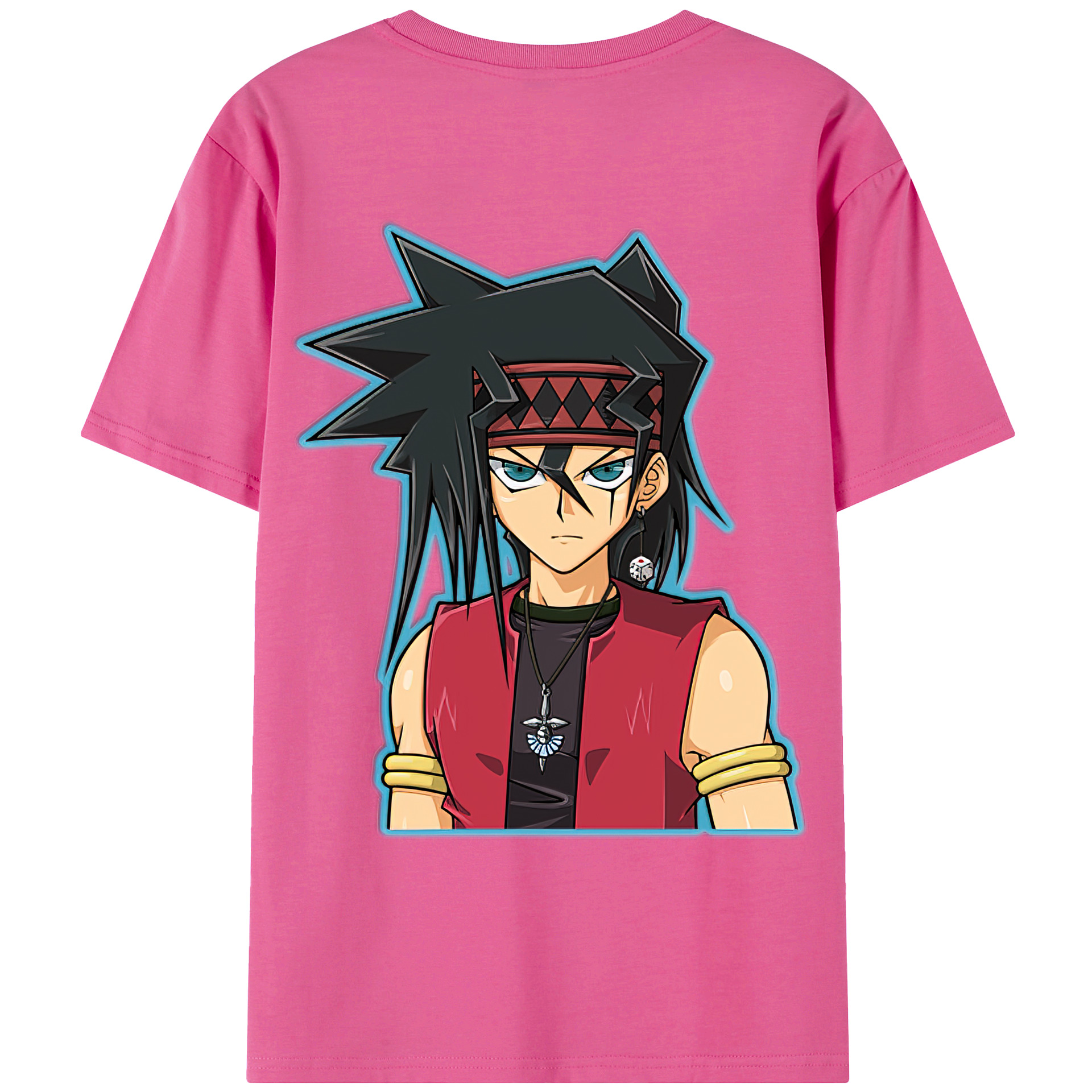 （画像用） 遊☆戯☆王 Yu-Gi-Oh! レディース半袖Tシャツ(バックプリント)