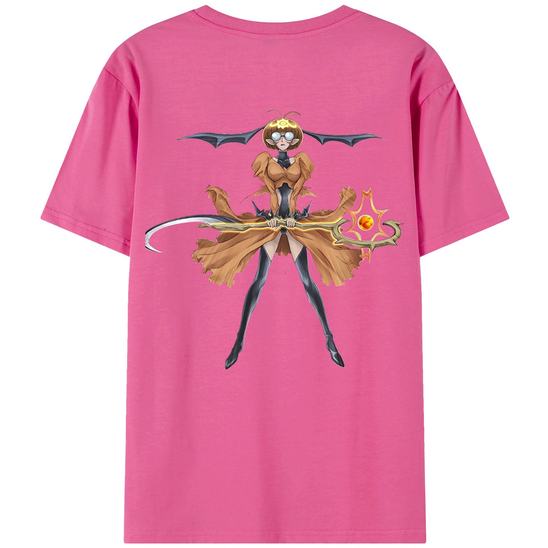（画像用） 遊☆戯☆王 Yu-Gi-Oh! レディース半袖Tシャツ(バックプリント)