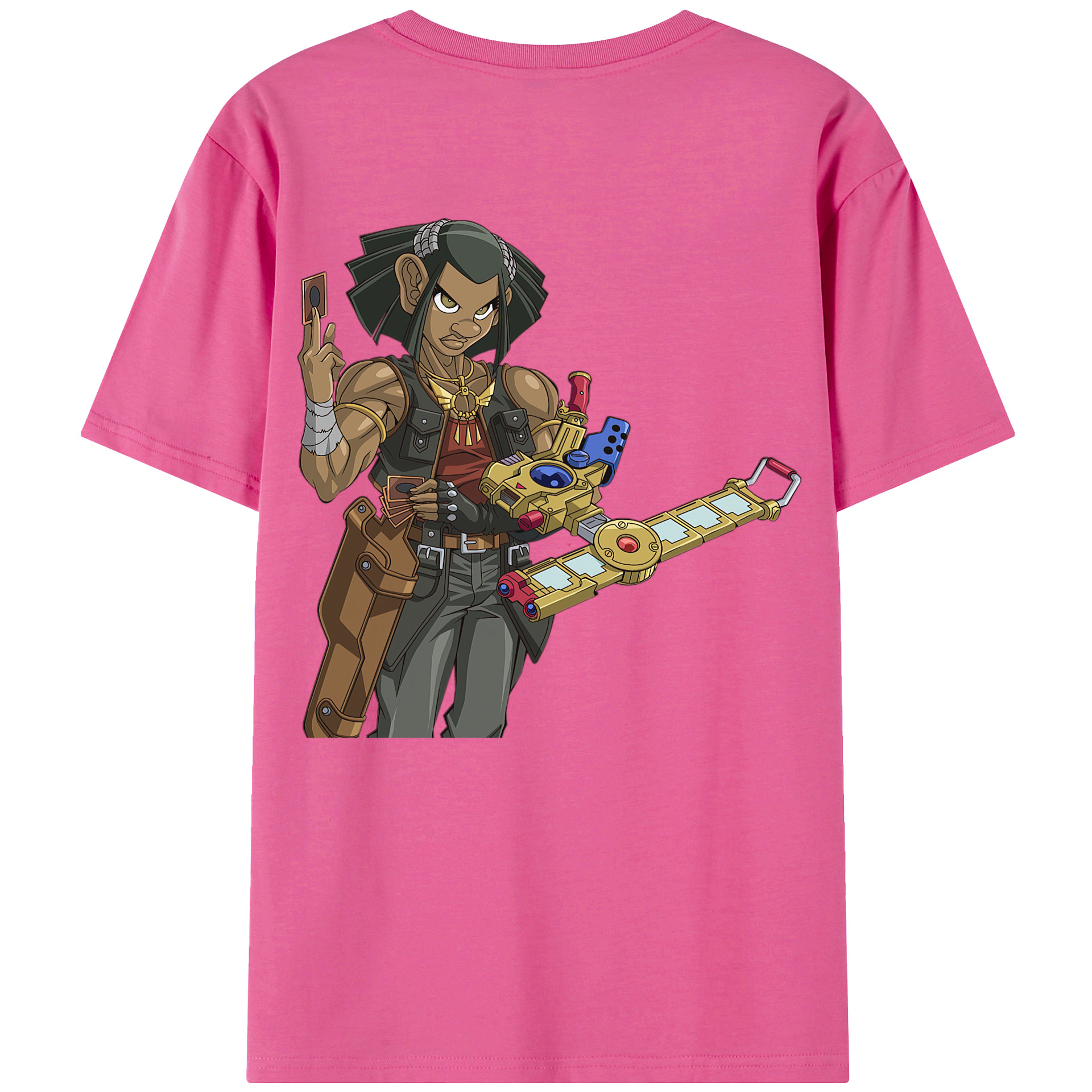 （画像用） 遊☆戯☆王 Yu-Gi-Oh! レディース半袖Tシャツ(バックプリント)