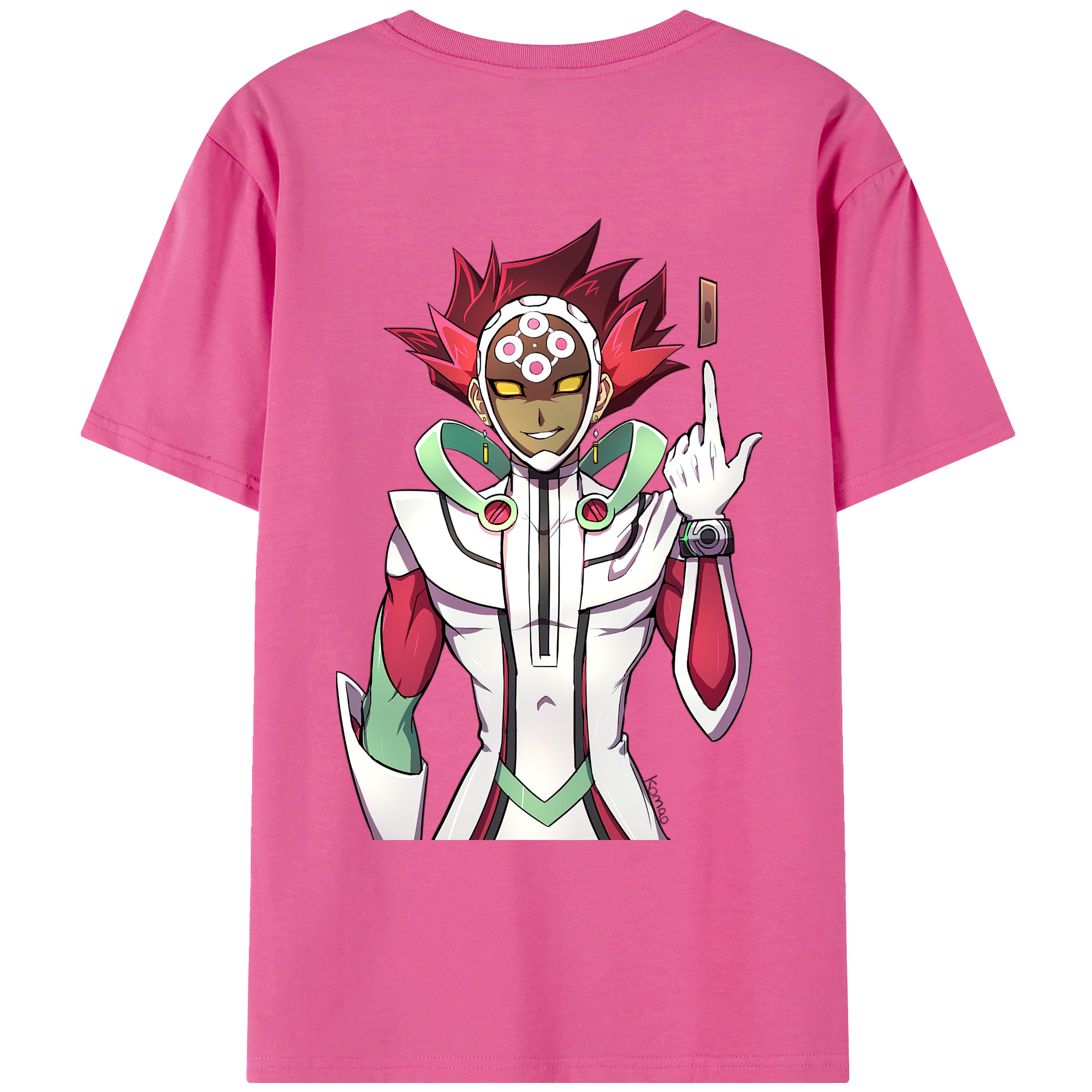 （画像用） 遊☆戯☆王 Yu-Gi-Oh! レディース半袖Tシャツ(バックプリント)