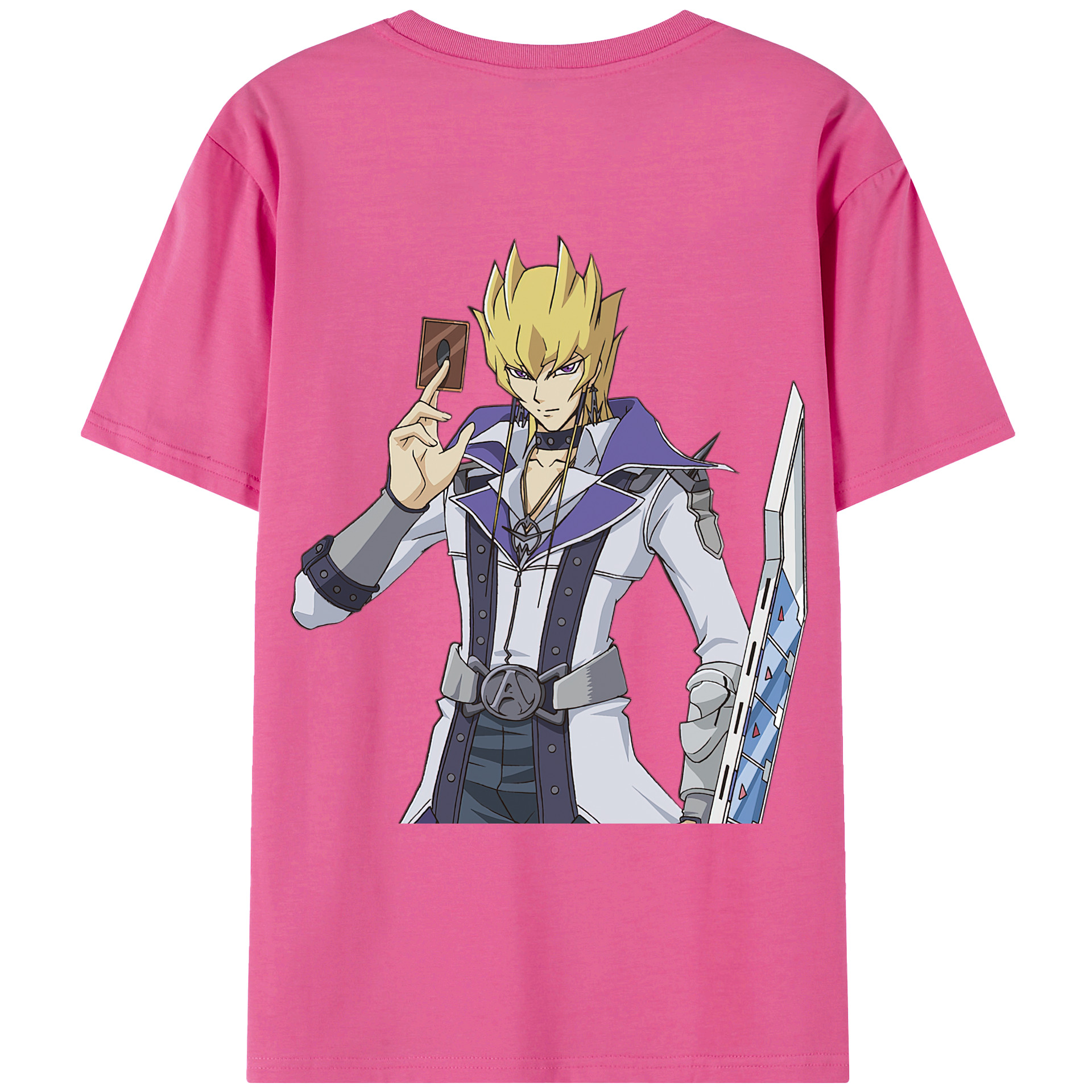 （画像用） 遊☆戯☆王 Yu-Gi-Oh! レディース半袖Tシャツ(バックプリント)