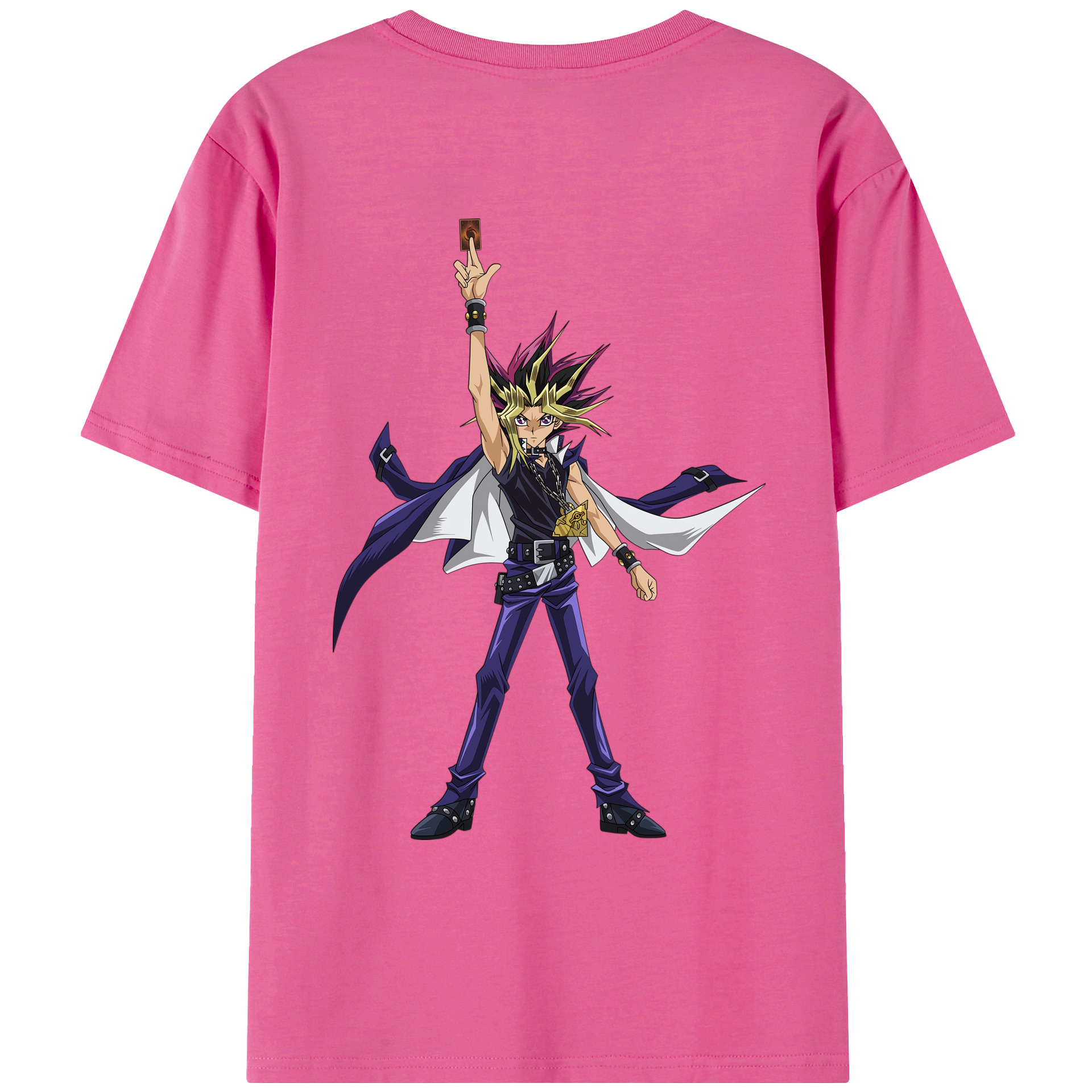 （画像用） 遊☆戯☆王 Yu-Gi-Oh! レディース半袖Tシャツ(バックプリント)