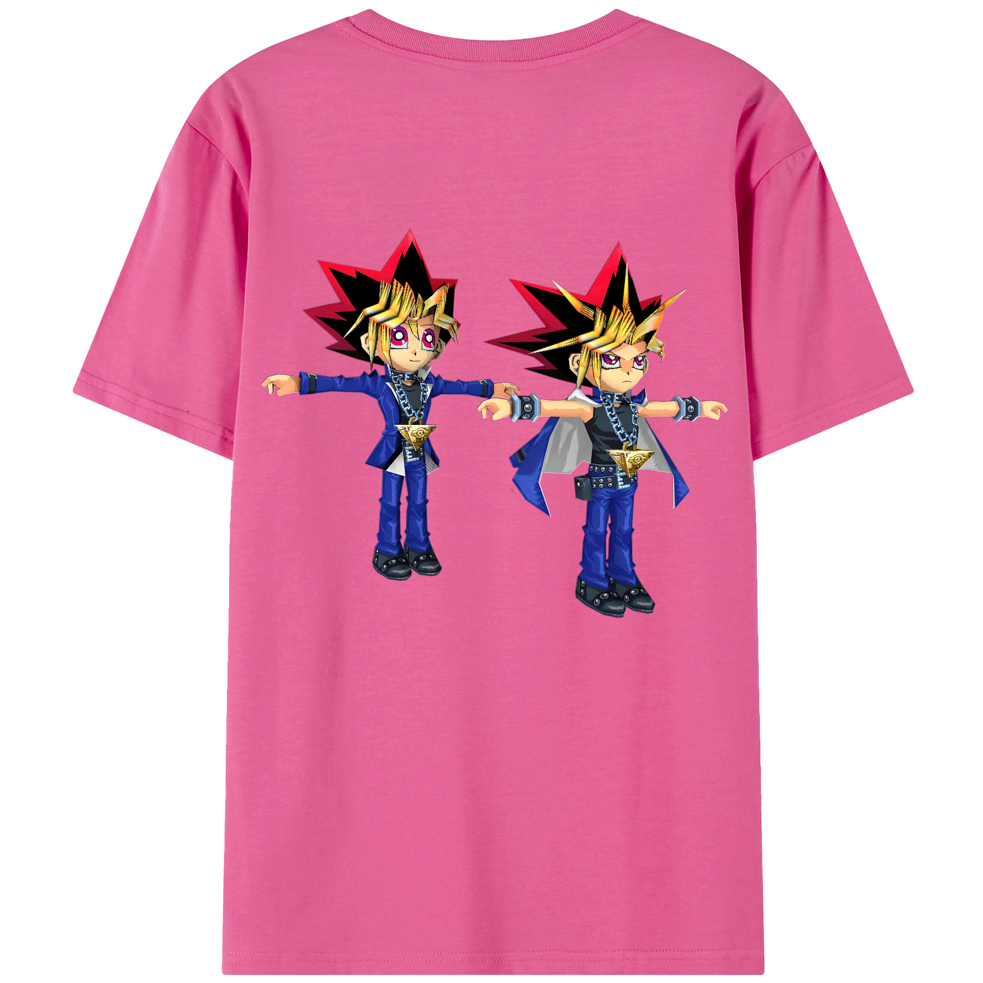 （画像用） 遊☆戯☆王 Yu-Gi-Oh! レディース半袖Tシャツ(バックプリント)