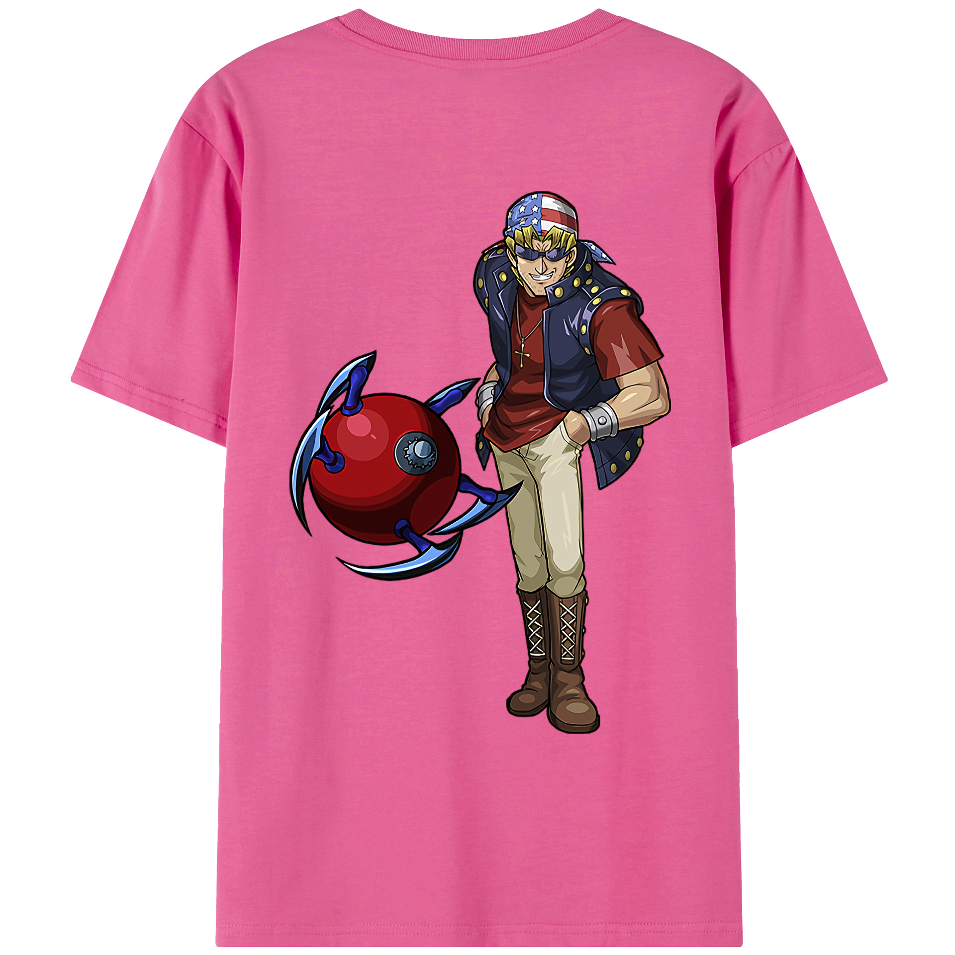 （画像用） 遊☆戯☆王 Yu-Gi-Oh! レディース半袖Tシャツ(バックプリント)