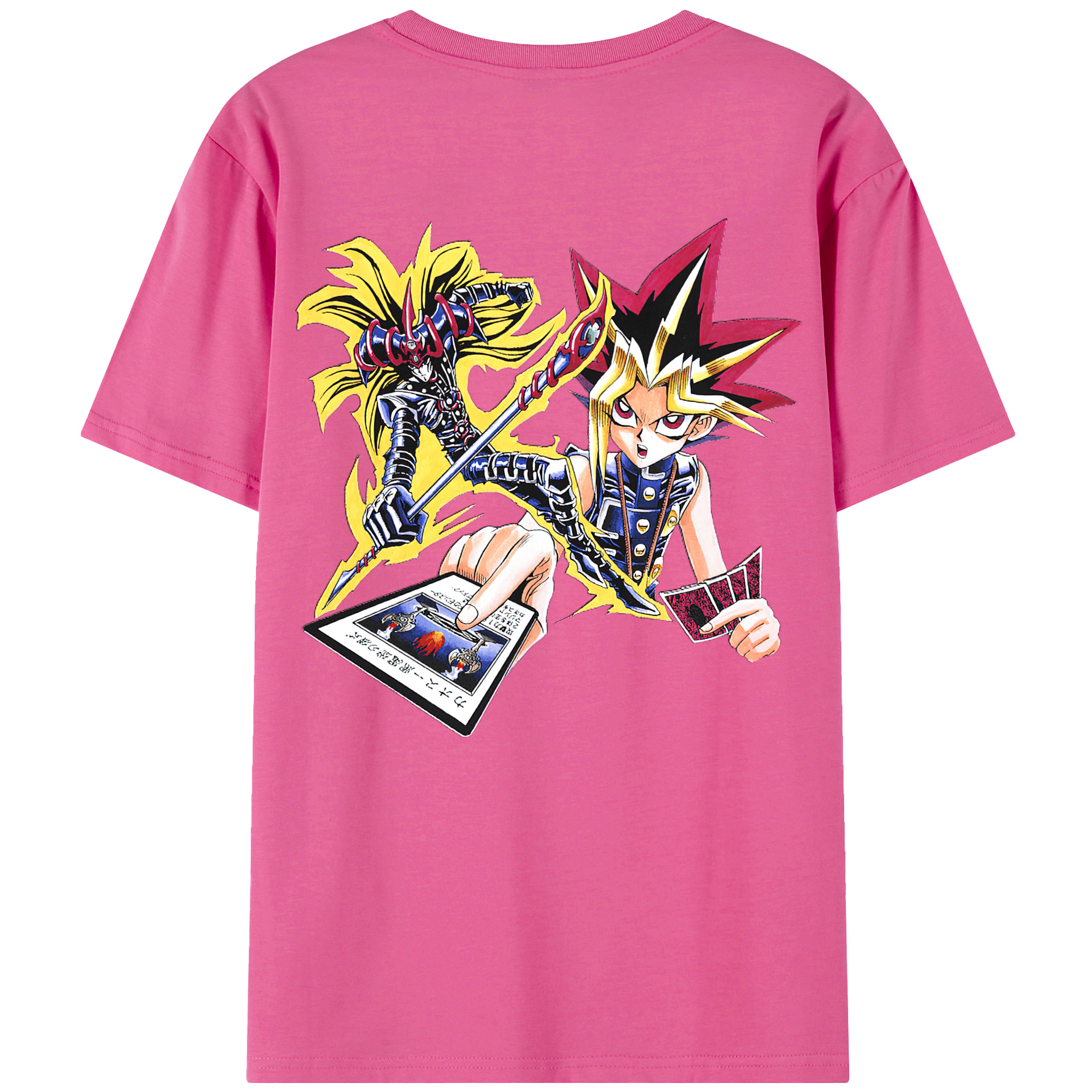 （画像用） 遊☆戯☆王 Yu-Gi-Oh! レディース半袖Tシャツ(バックプリント)