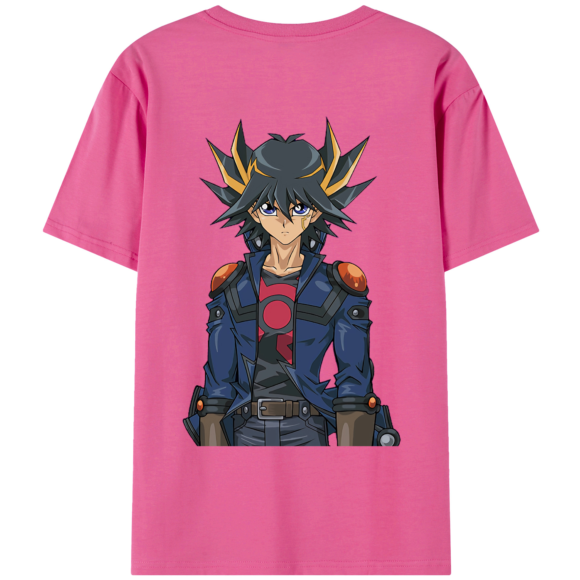 （画像用） 遊☆戯☆王 Yu-Gi-Oh! レディース半袖Tシャツ(バックプリント)