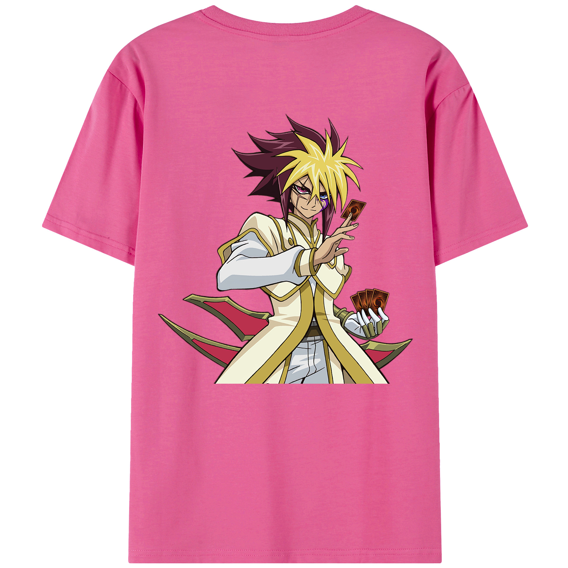 （画像用） 遊☆戯☆王 Yu-Gi-Oh! レディース半袖Tシャツ(バックプリント)