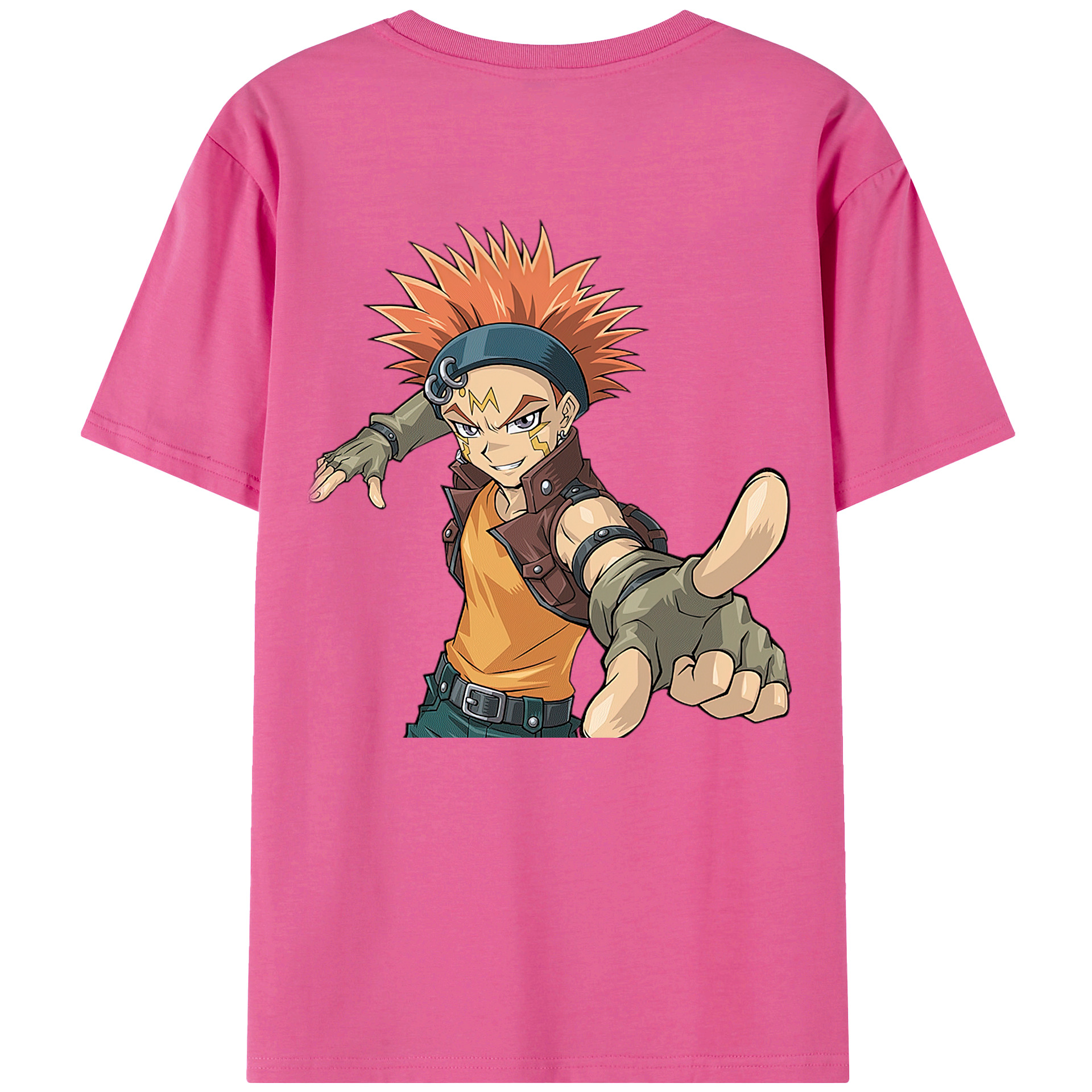 （画像用） 遊☆戯☆王 Yu-Gi-Oh! レディース半袖Tシャツ(バックプリント)