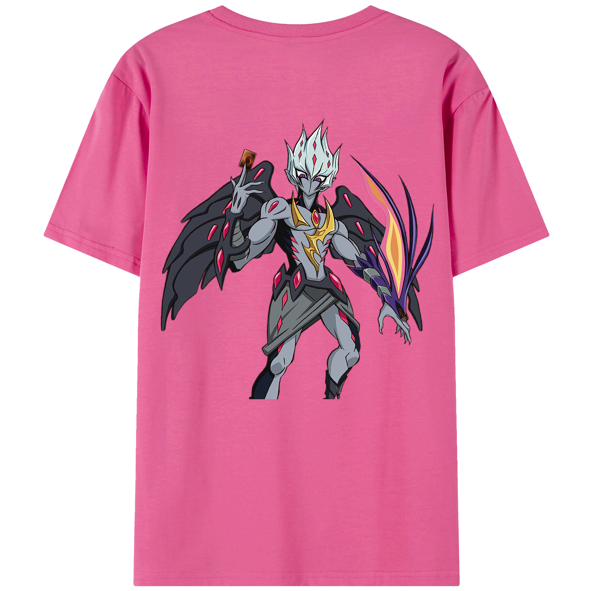 （画像用） 遊☆戯☆王 Yu-Gi-Oh! レディース半袖Tシャツ(バックプリント)