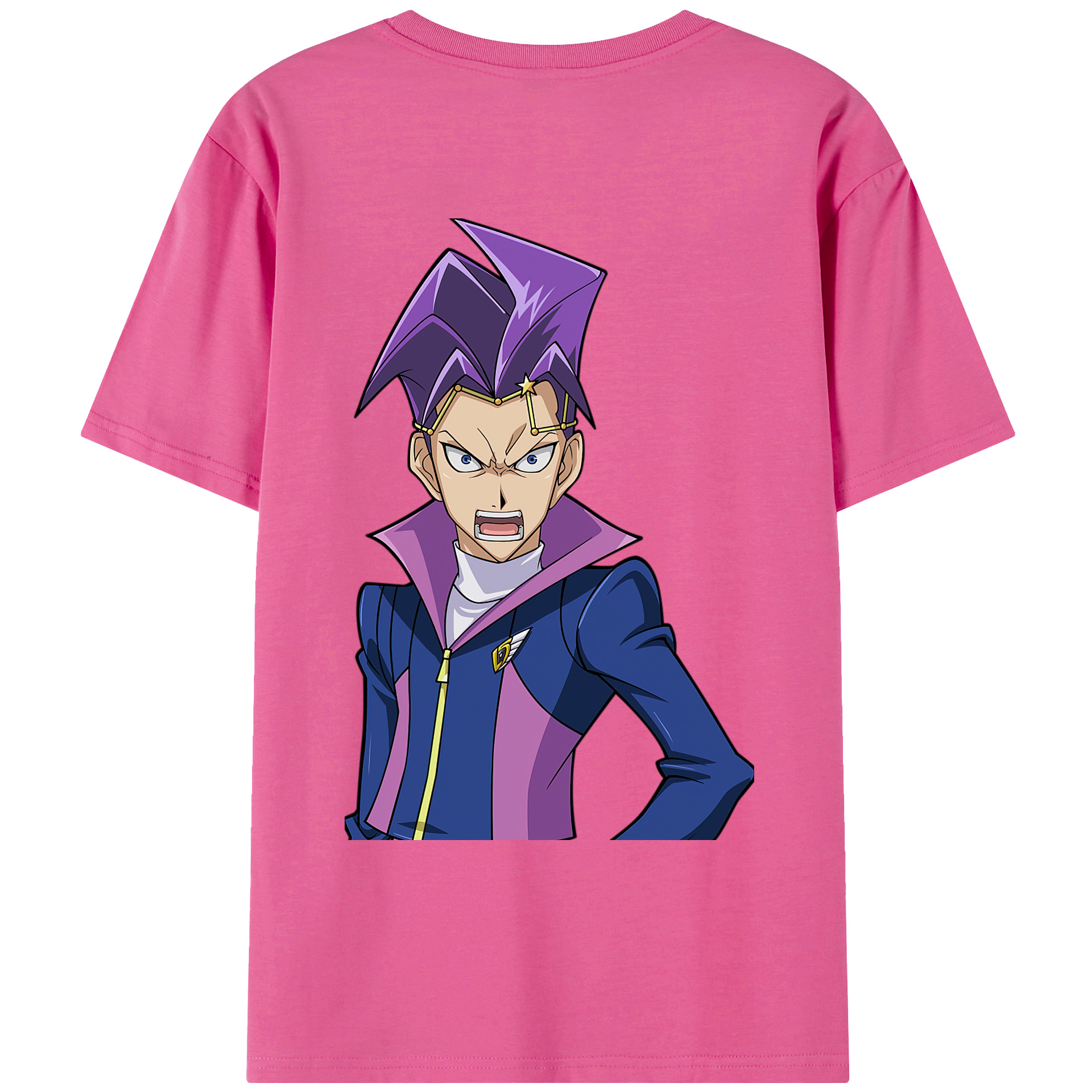（画像用） 遊☆戯☆王 Yu-Gi-Oh! レディース半袖Tシャツ(バックプリント)