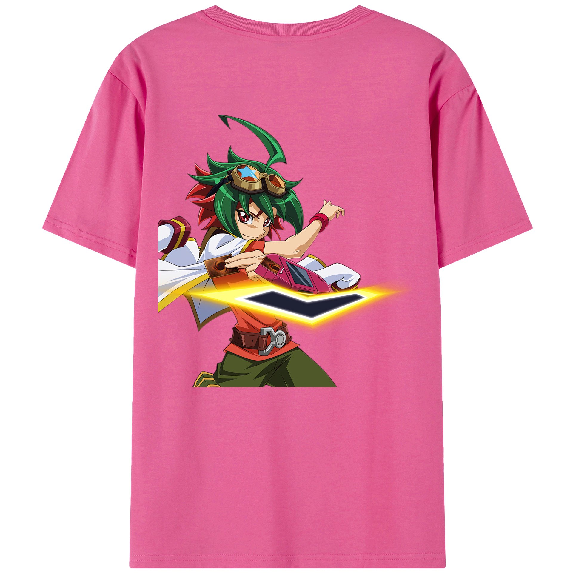 （画像用） 遊☆戯☆王 Yu-Gi-Oh! レディース半袖Tシャツ(バックプリント)