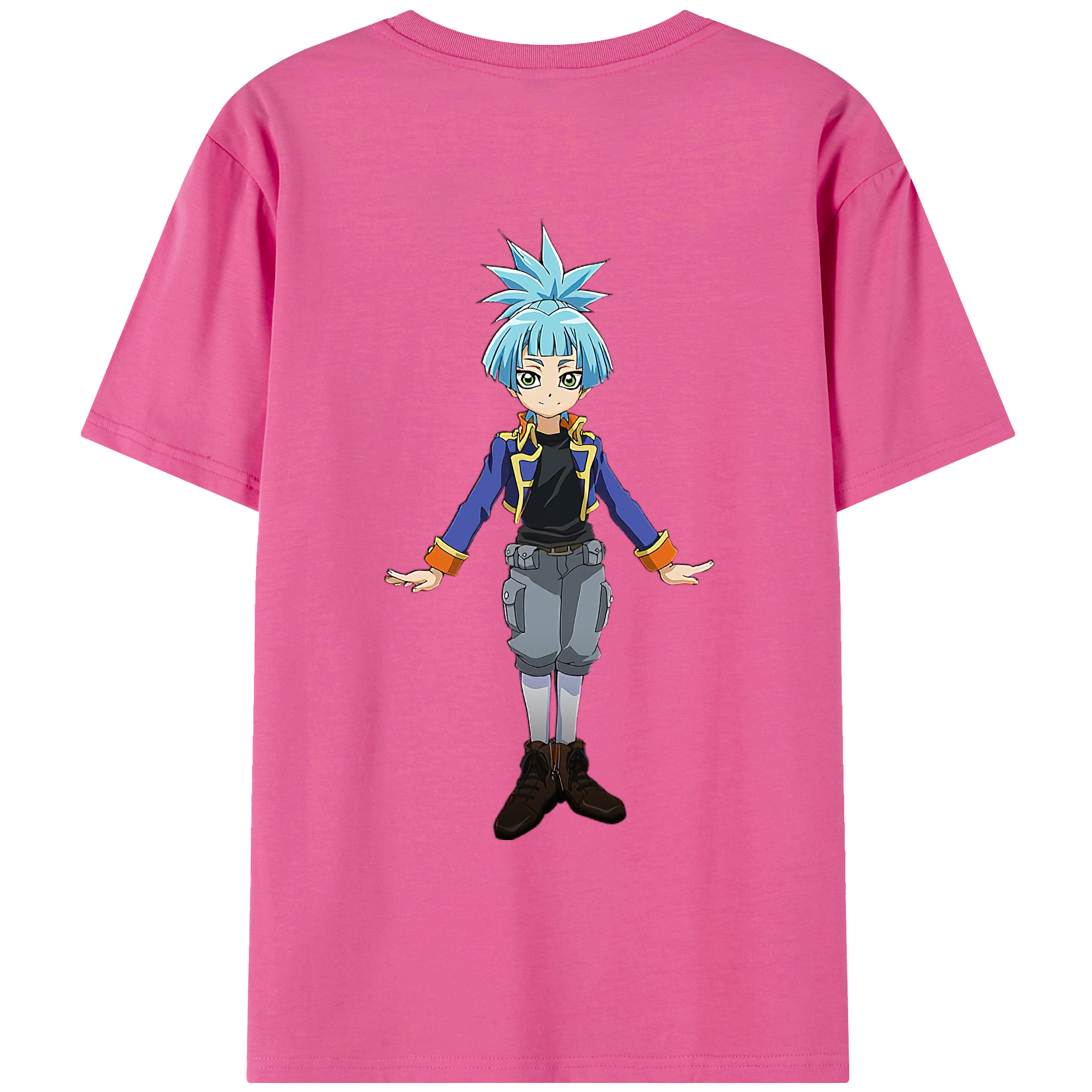 （画像用） 遊☆戯☆王 Yu-Gi-Oh! レディース半袖Tシャツ(バックプリント)