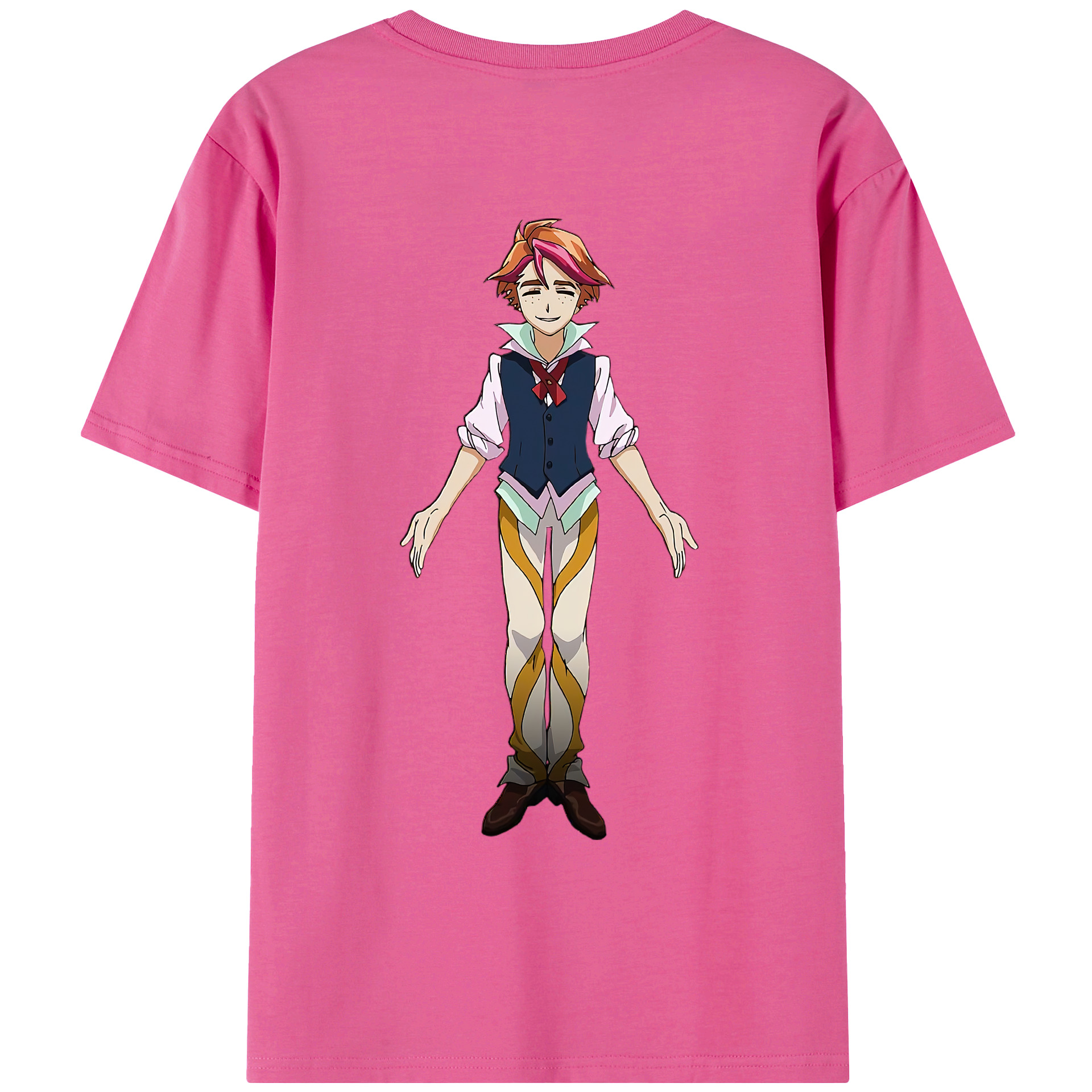 （画像用） 遊☆戯☆王 Yu-Gi-Oh! レディース半袖Tシャツ(バックプリント)
