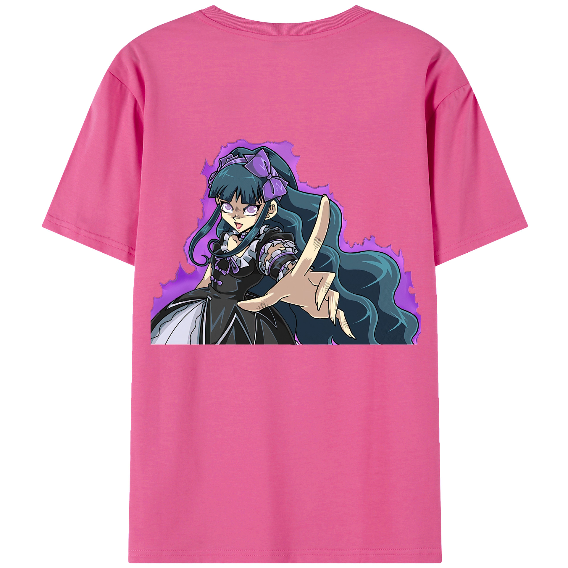 （画像用） 遊☆戯☆王 Yu-Gi-Oh! レディース半袖Tシャツ(バックプリント)