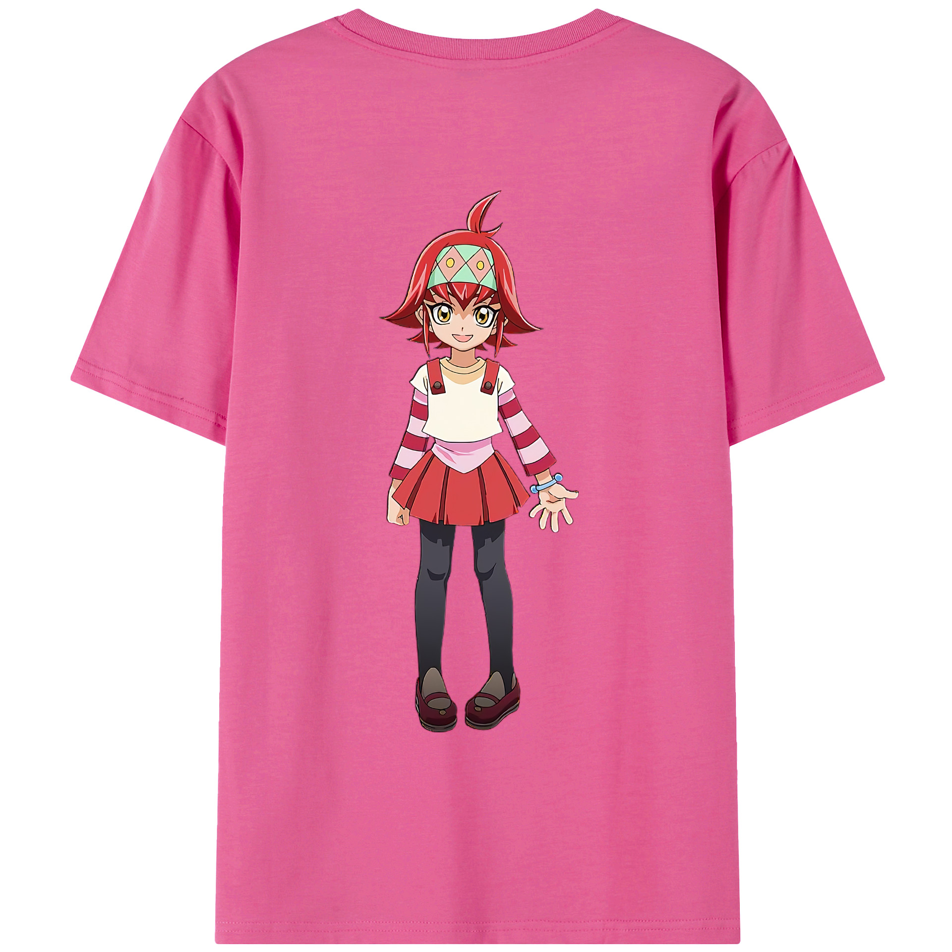 （画像用） 遊☆戯☆王 Yu-Gi-Oh! レディース半袖Tシャツ(バックプリント)