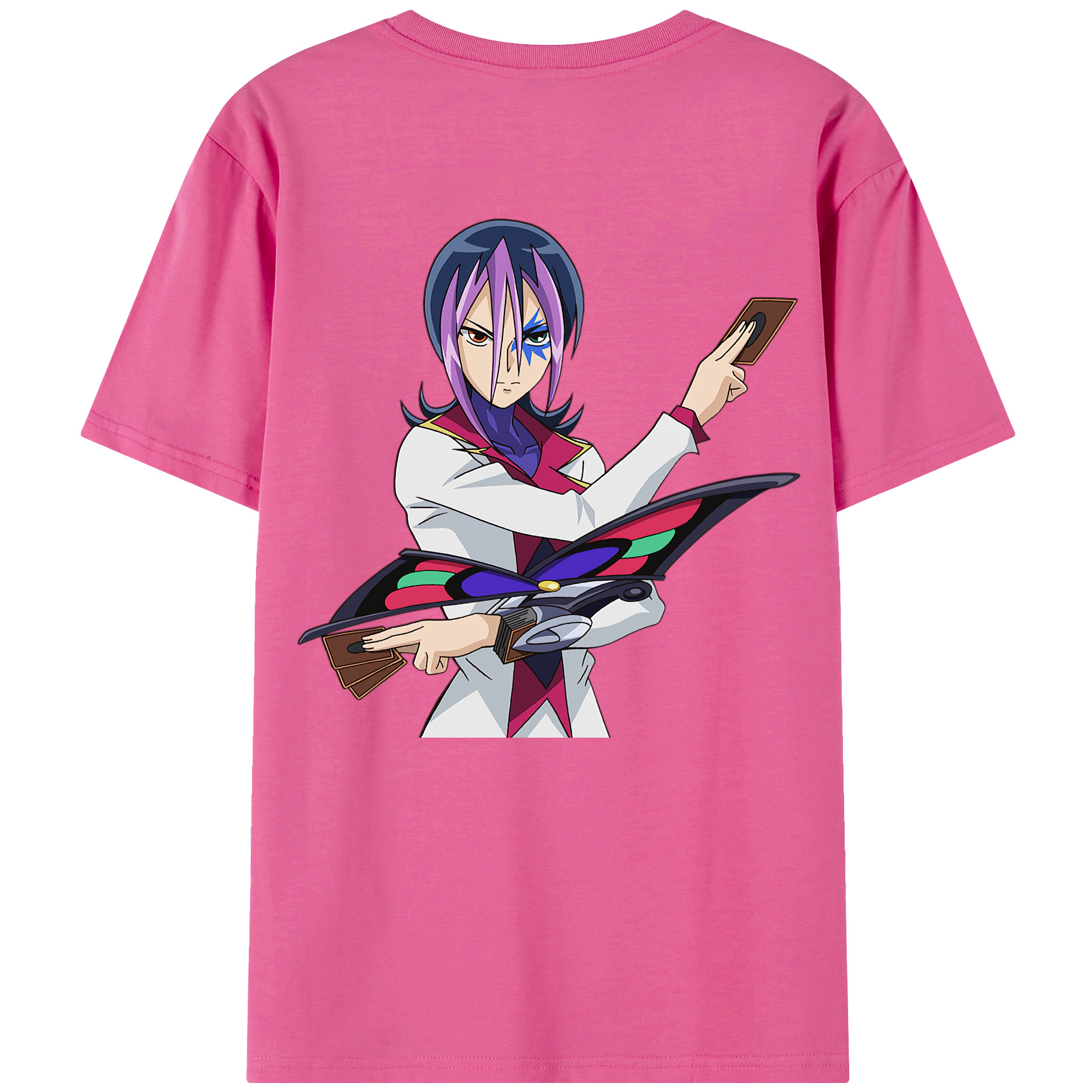 （画像用） 遊☆戯☆王 Yu-Gi-Oh! レディース半袖Tシャツ(バックプリント)