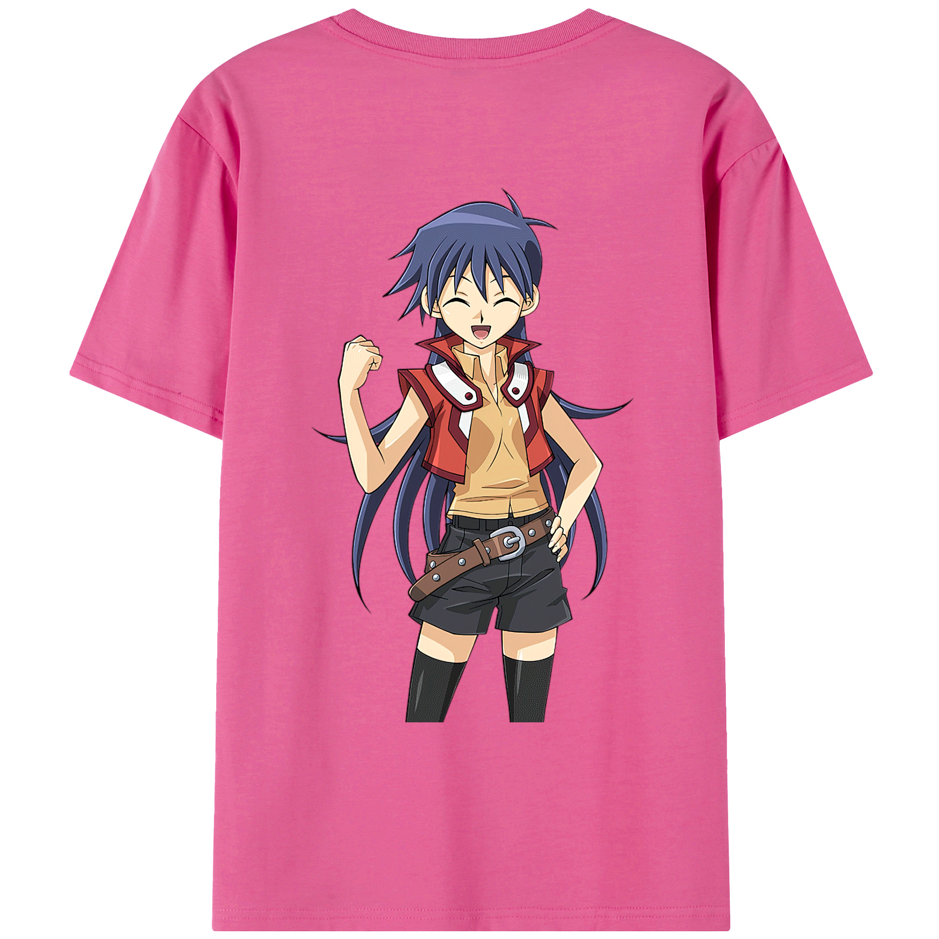 （画像用） 遊☆戯☆王 Yu-Gi-Oh! レディース半袖Tシャツ(バックプリント)