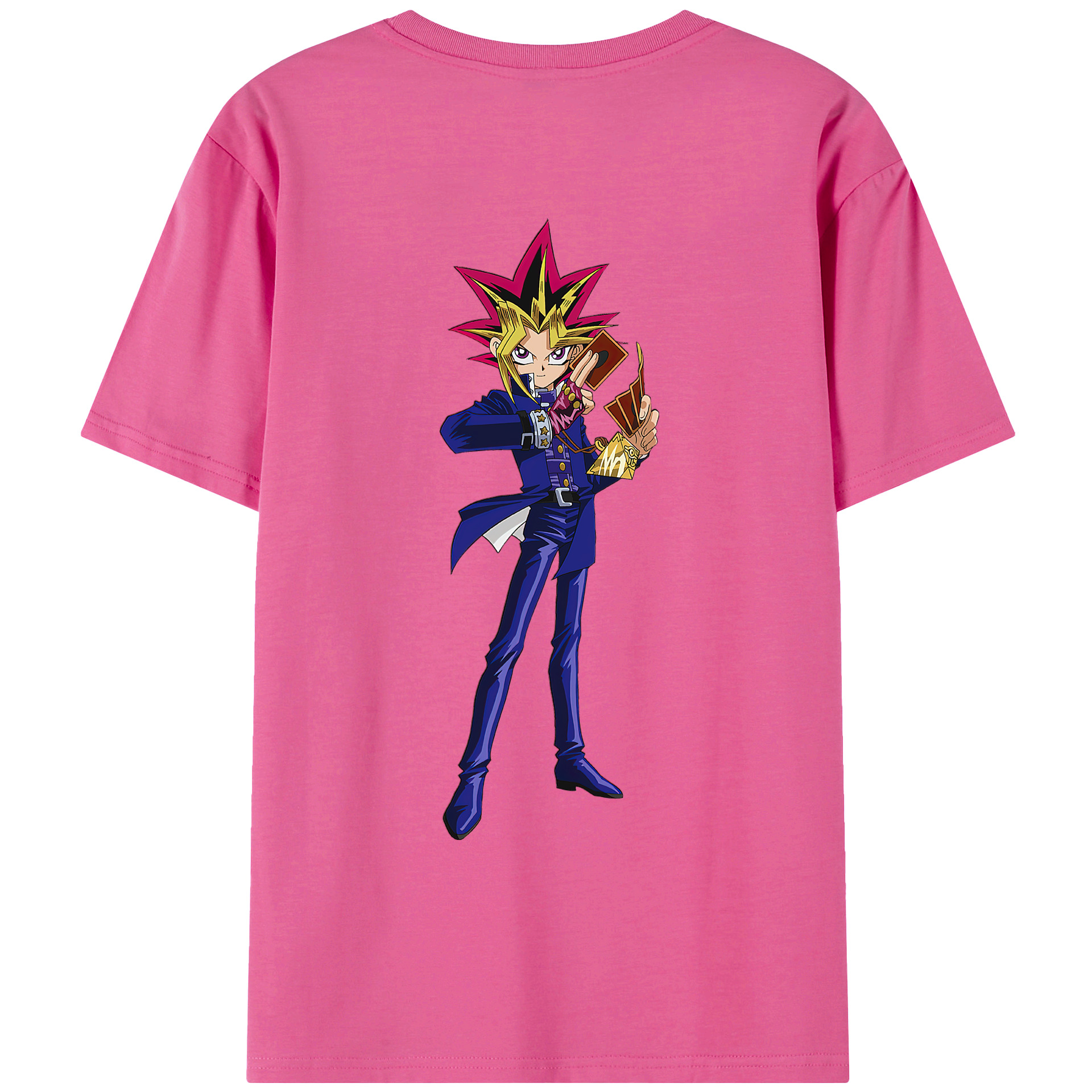 （画像用） 遊☆戯☆王 Yu-Gi-Oh! レディース半袖Tシャツ(バックプリント)