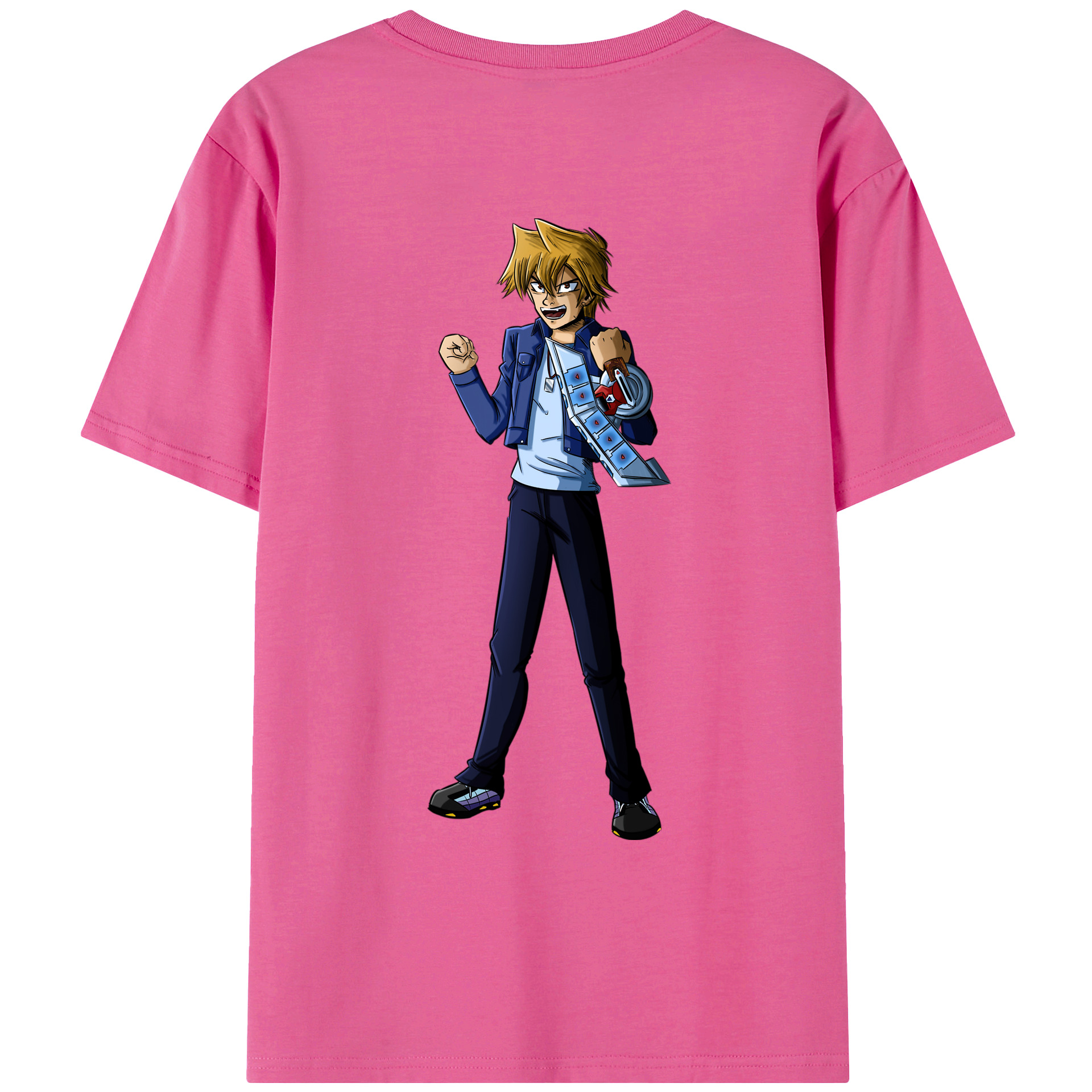 （画像用） 遊☆戯☆王 Yu-Gi-Oh! レディース半袖Tシャツ(バックプリント)