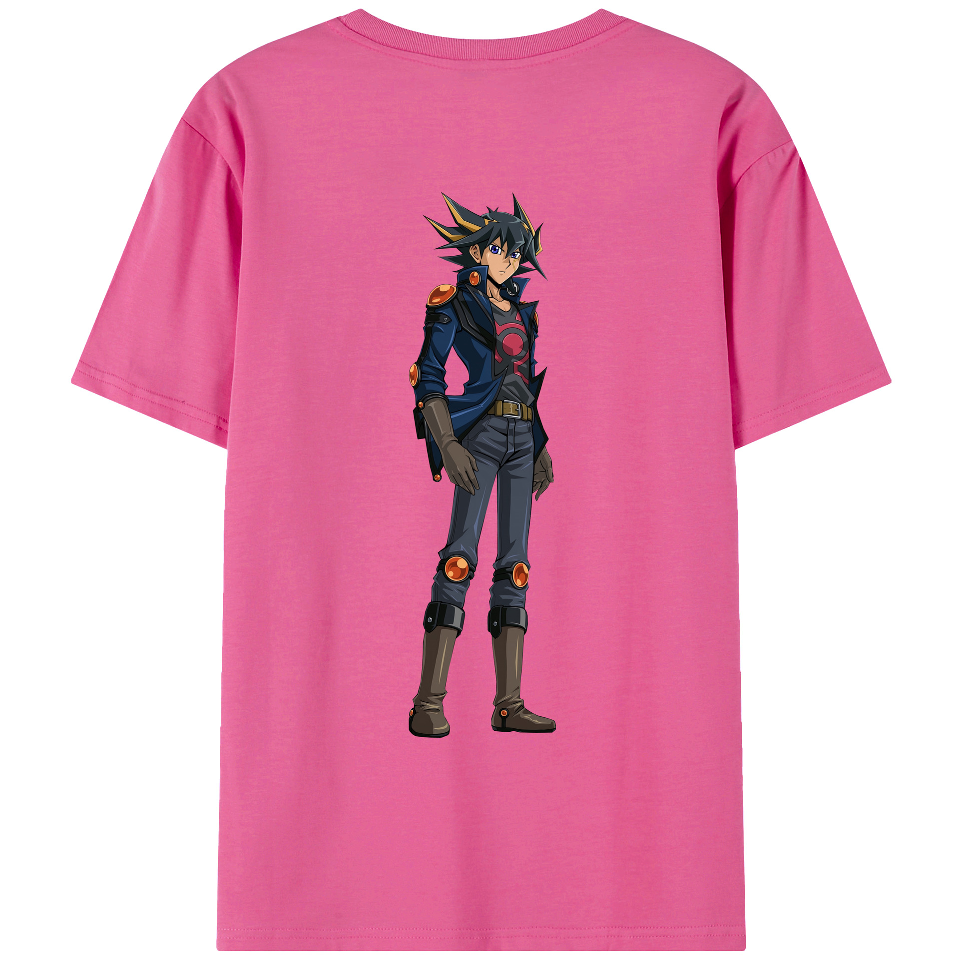 （画像用） 遊☆戯☆王 Yu-Gi-Oh! レディース半袖Tシャツ(バックプリント)