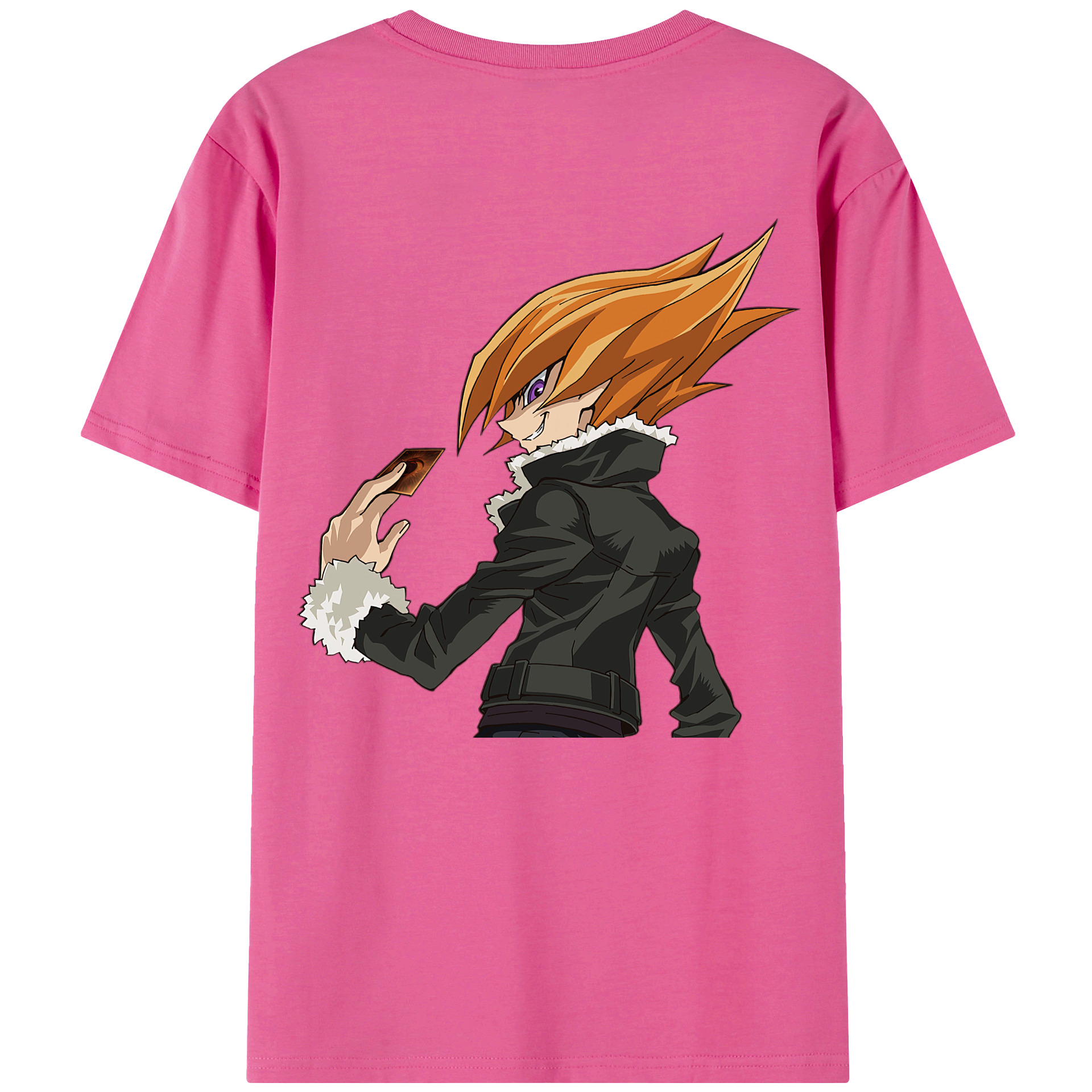 （画像用） 遊☆戯☆王 Yu-Gi-Oh! レディース半袖Tシャツ(バックプリント)
