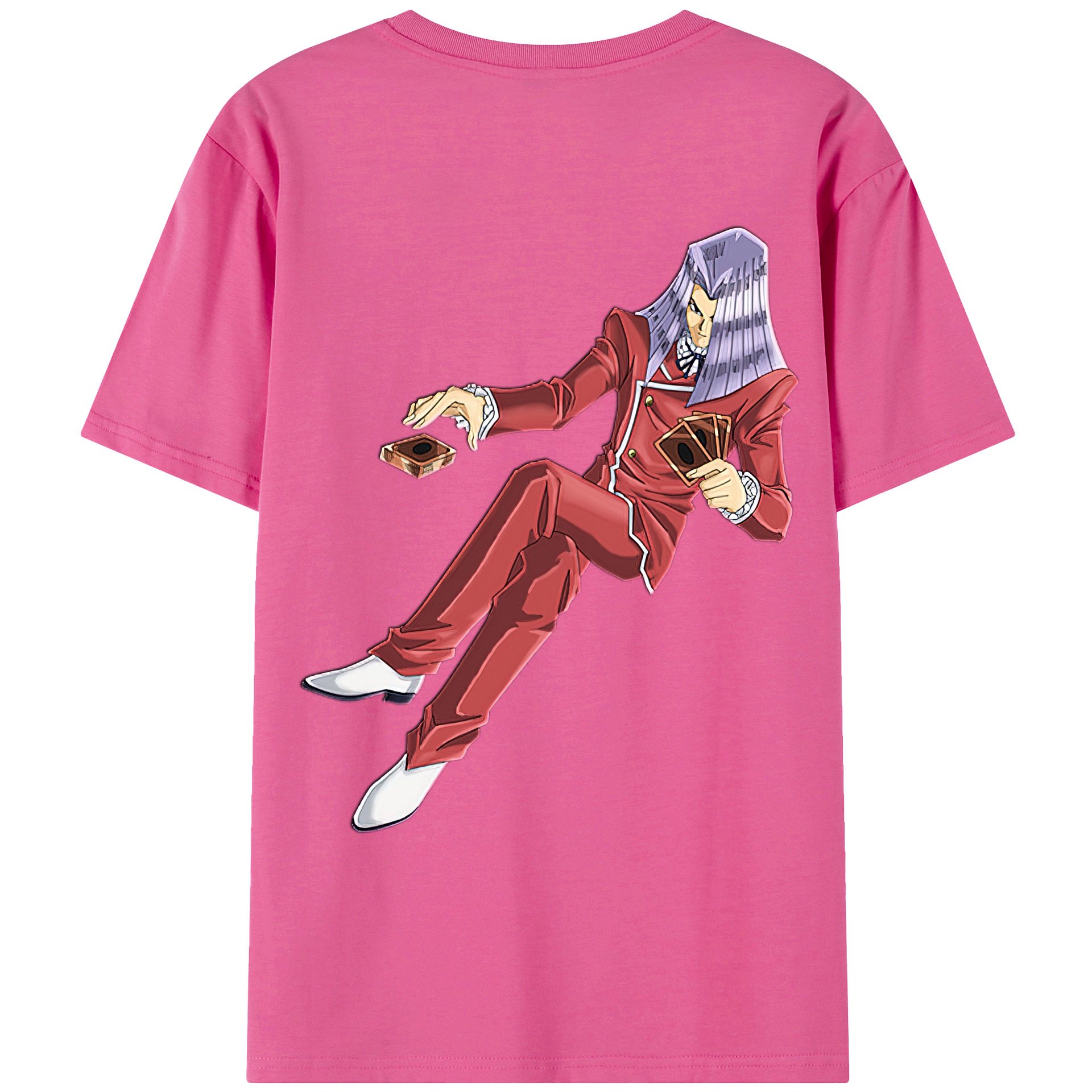 （画像用） 遊☆戯☆王 Yu-Gi-Oh! レディース半袖Tシャツ(バックプリント)