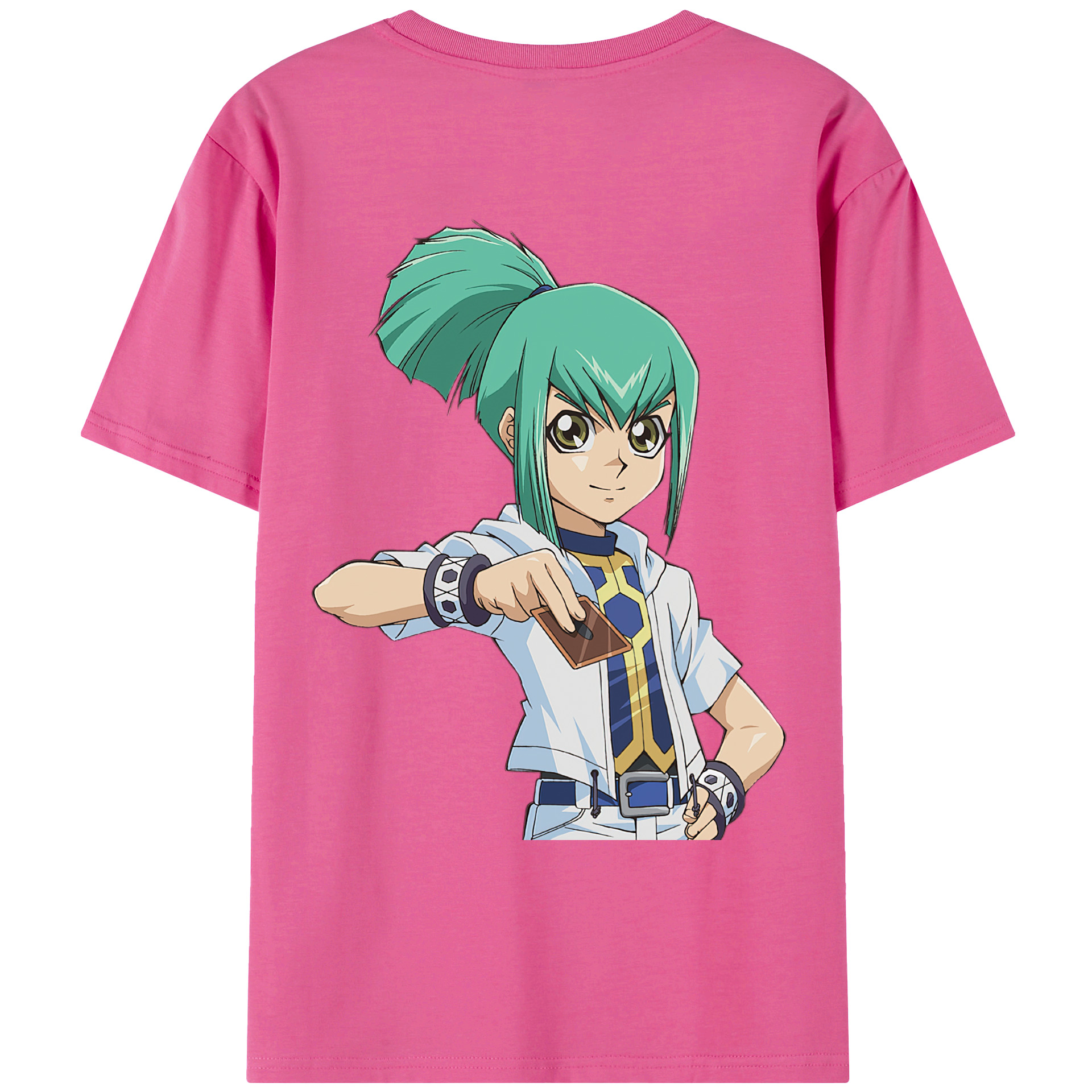 （画像用） 遊☆戯☆王 Yu-Gi-Oh! レディース半袖Tシャツ(バックプリント)